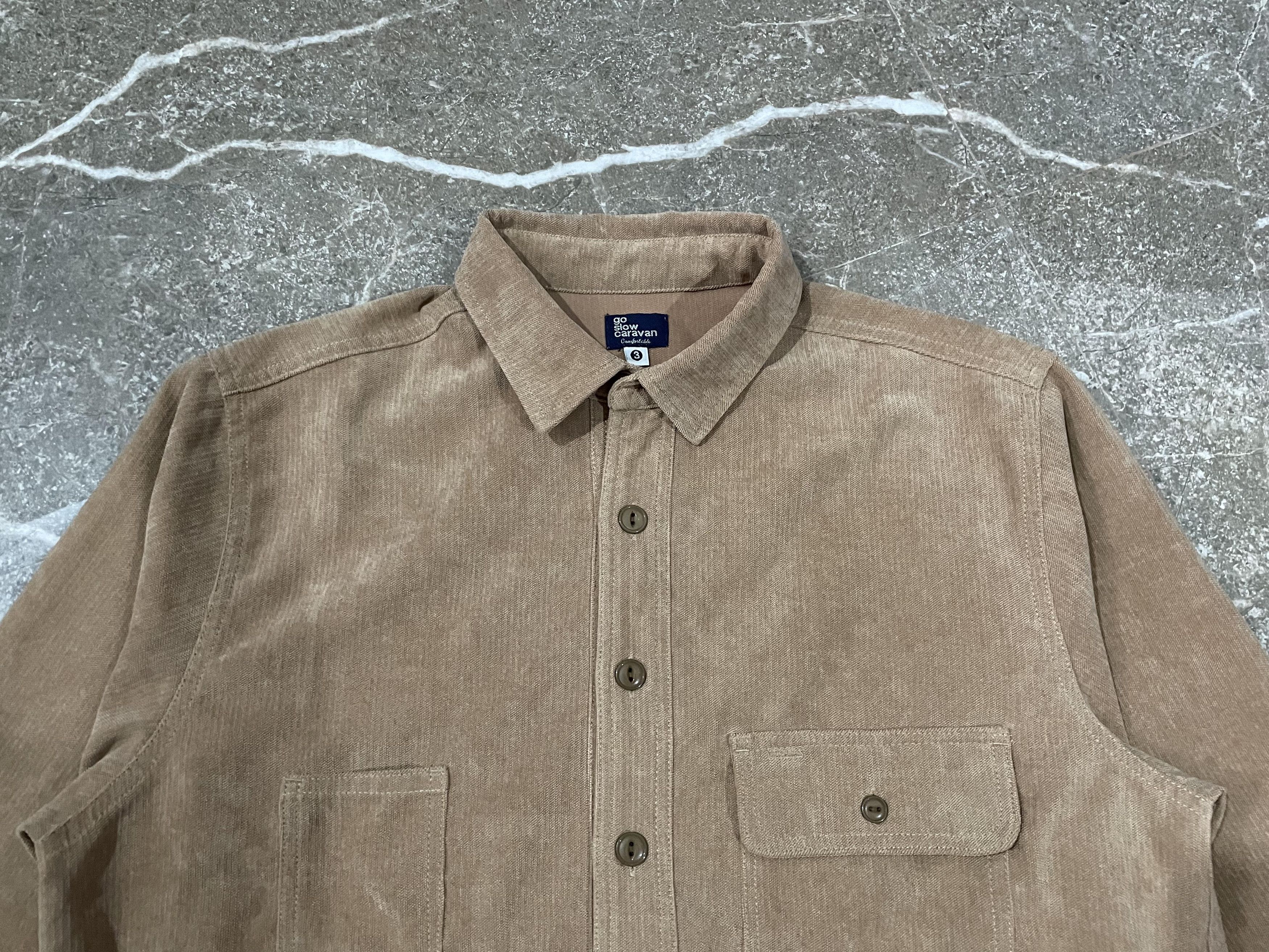 Japanese Brand × go slow caravan GSC 2 tone Button Up Polo Size US L / EU 52-54 / 3 - 3 Thumbnail