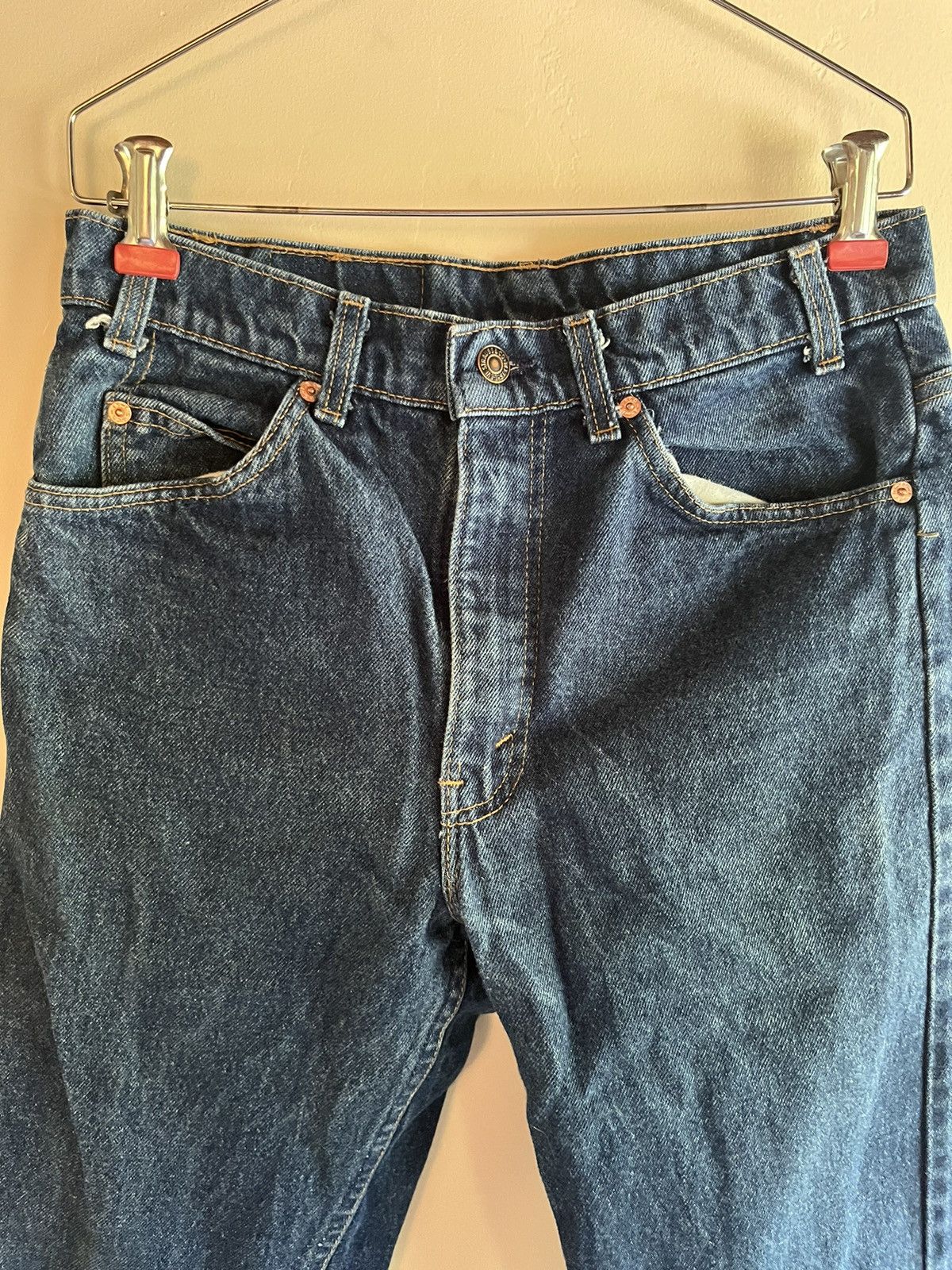Levi's Vintage Cropped Levi’s Orange Tab 505 32x28 Size US 32 / EU 48 - 3 Thumbnail