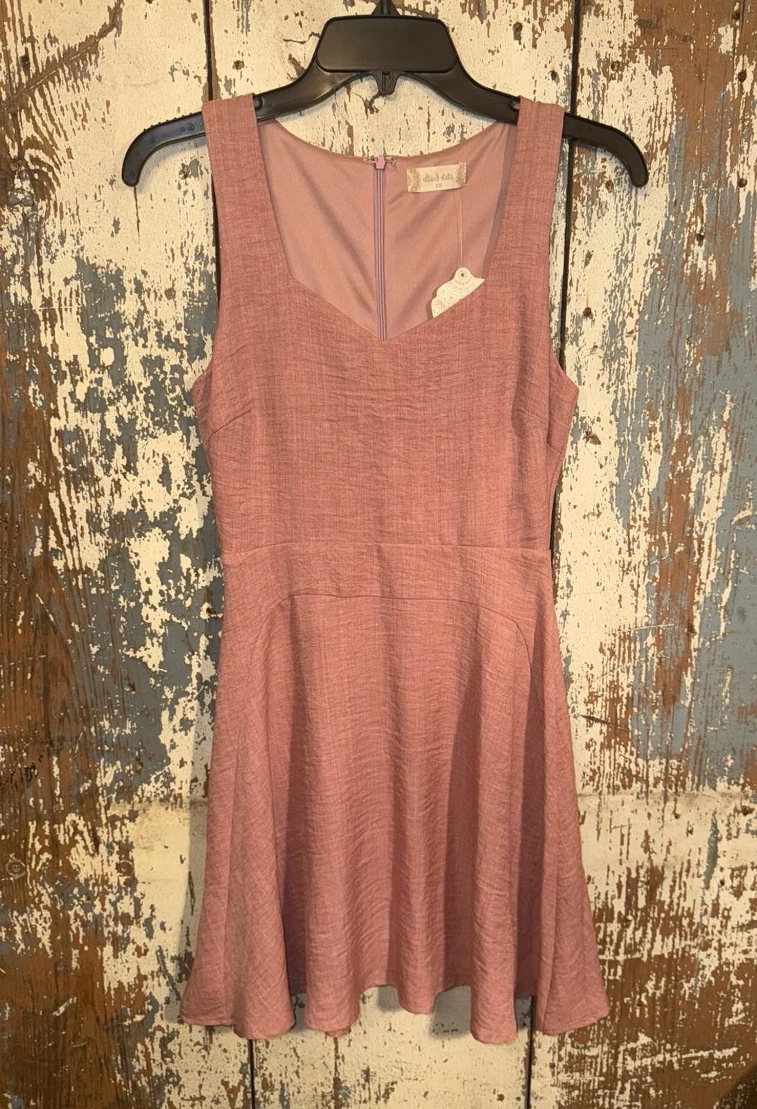 Other NWT Altar’d State Light Rose fit and flare mini dress XS Size XS / US 0-2 / IT 36-38 - 1 Thumbnail