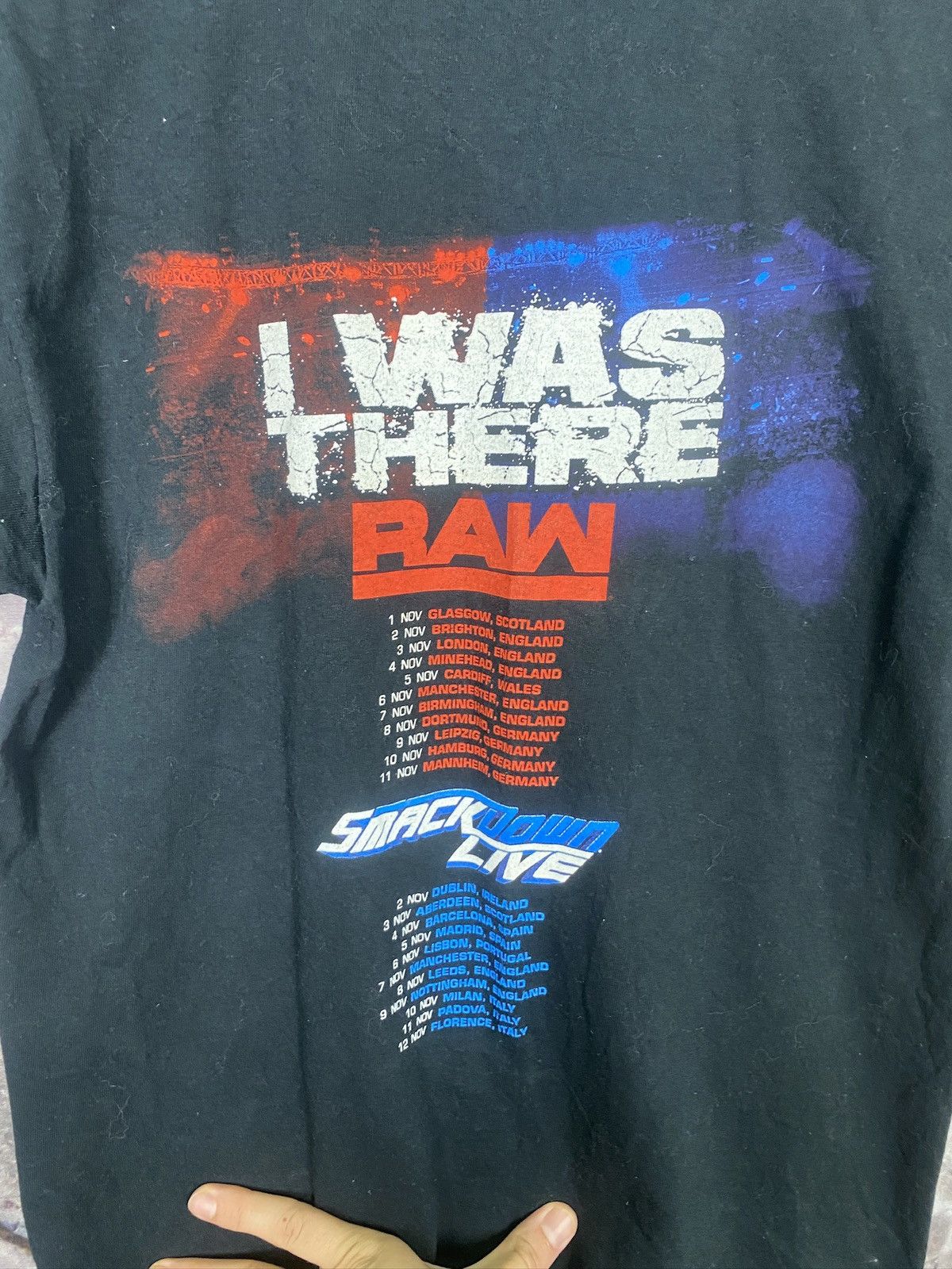 Vintage × WWE Men’s WWE WWF T-Shirt Wrestling Size Medium Size US M / EU 48-50 / 2 - 8 Thumbnail