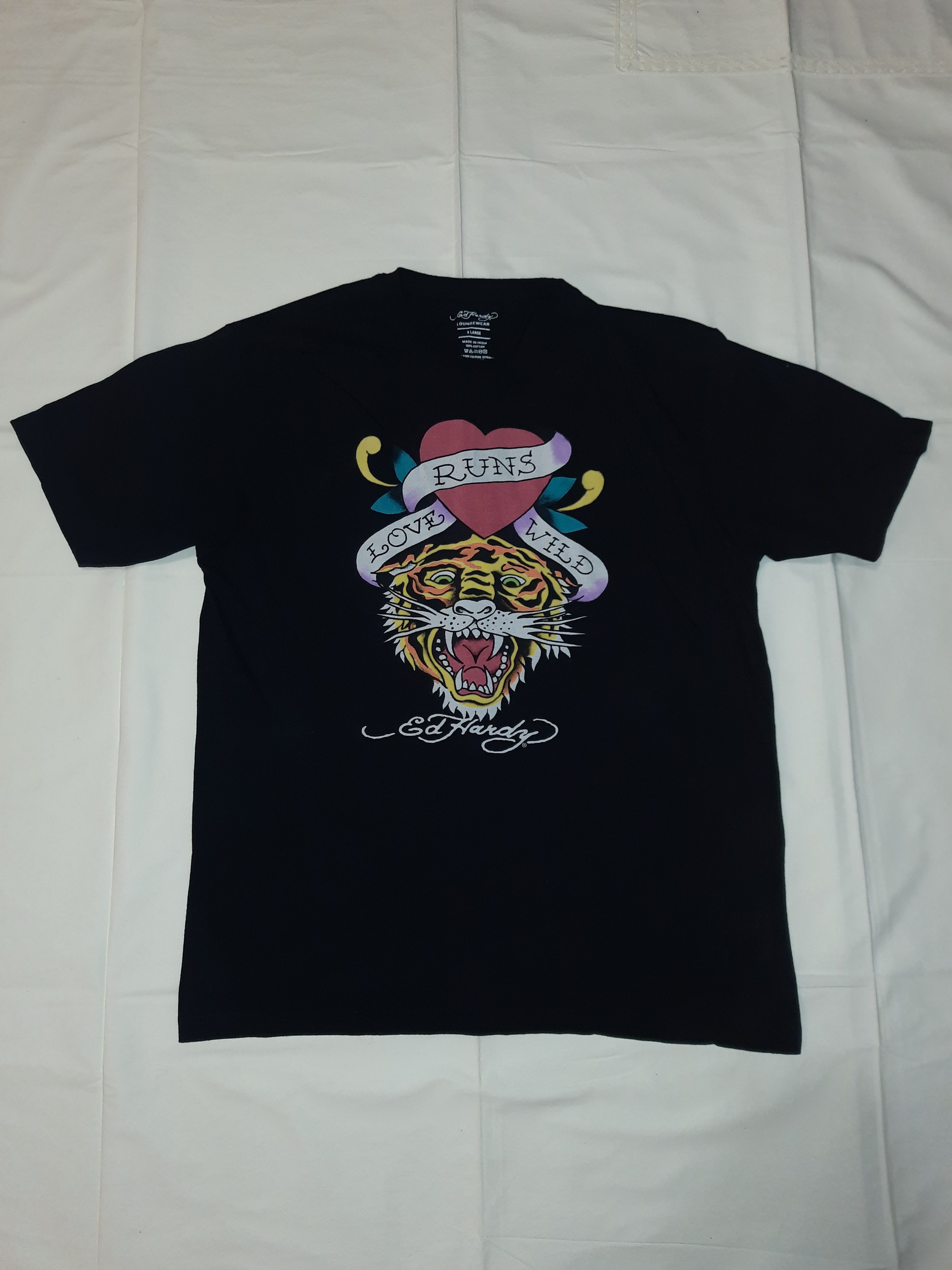 Christian Audigier Christian Audigier Don Ed Hardy Y2k T Shirt Size US XL / EU 56 / 4 - 1 Thumbnail