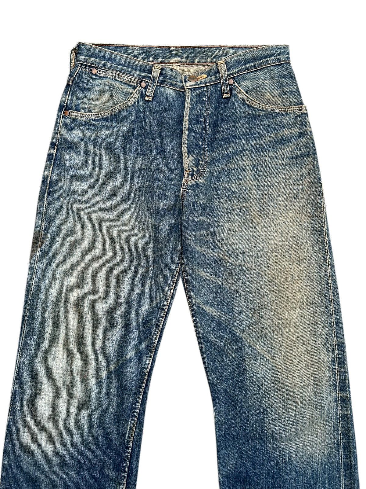 Kapital Vintage Wrangler Blue Bell Selvedge Distressed Denim Jeans Size US 29 - 5 Thumbnail