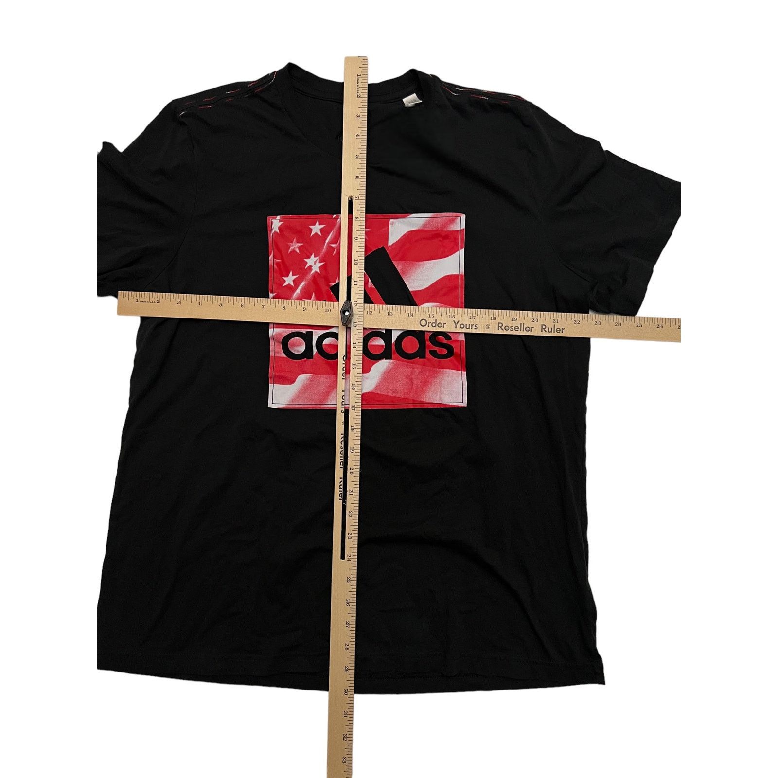 Adidas Adidas American Flag Graphic Tee - Size XL Size US XL / EU 56 / 4 - 9 Thumbnail