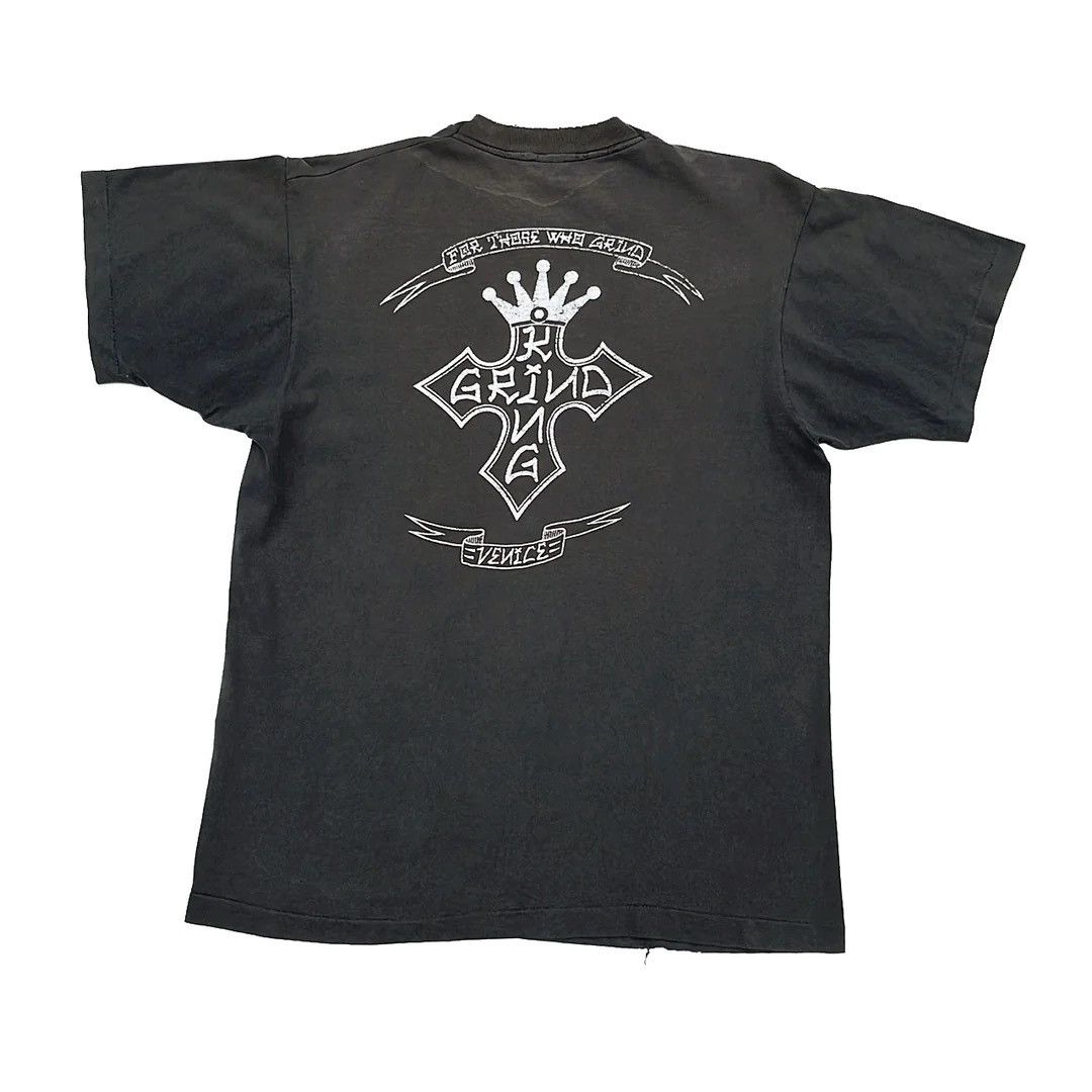 Vintage King Grind Trucks Venice 90s Vtg Single Stitch Skate TShirt