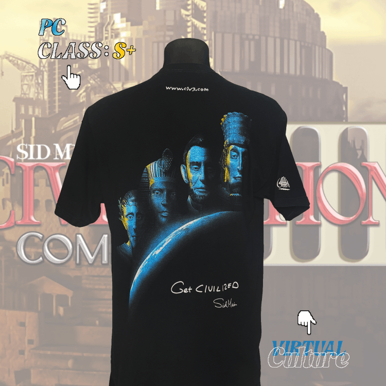 Vintage Vintage Civilization 3 T-shirt RARE Size US L / EU 52-54 / 3 - 1 Thumbnail