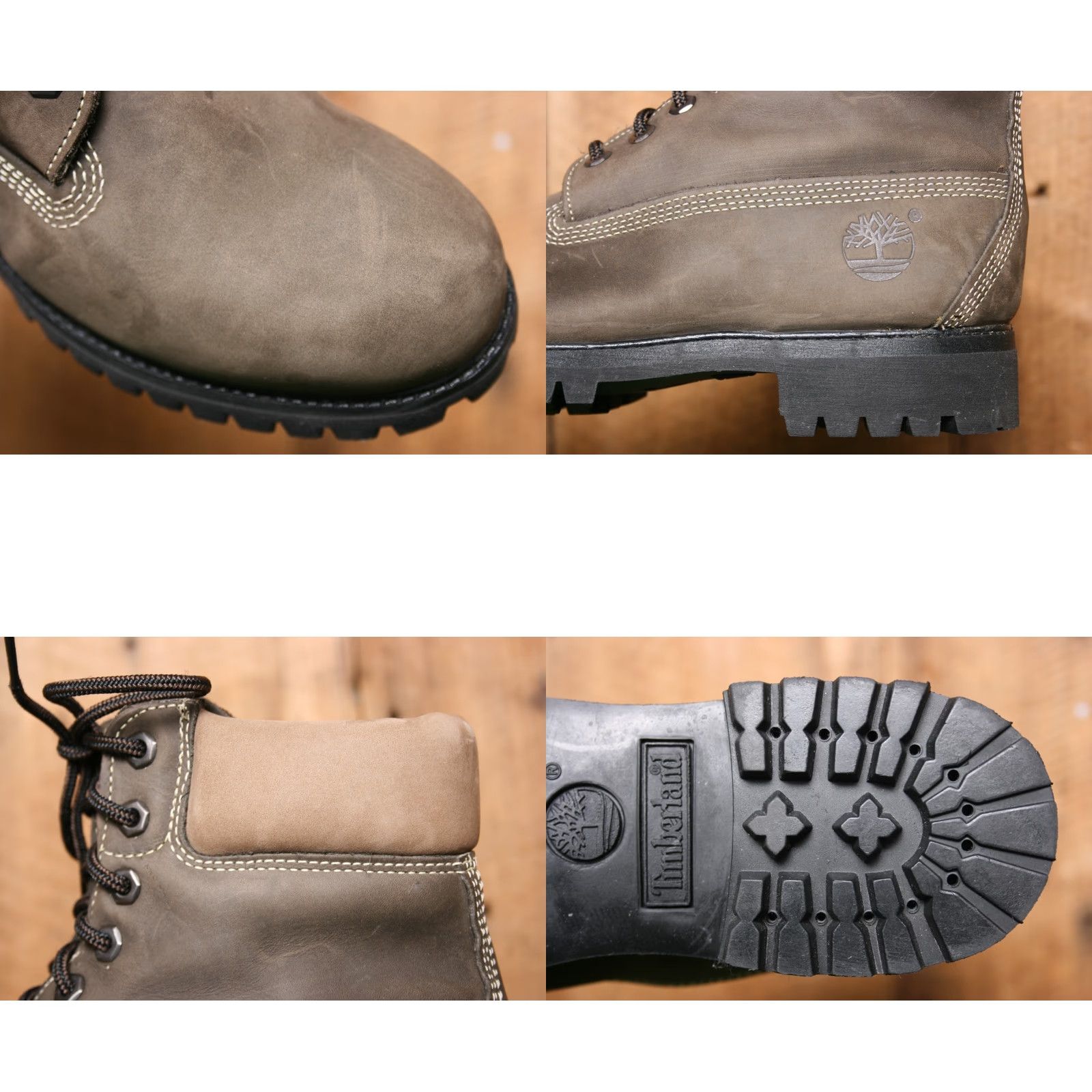 Timberland VINTAGE Timberland Dark Olive Nubuck 6" Premium Boots Men's 7.5 M Made in USA Shoes/Boots (Chukka) Mens Size US 8 / EU 41 - 8 Thumbnail