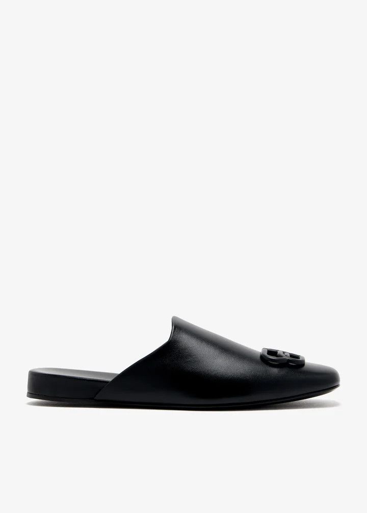 Balenciaga o1la1rc1a0226 Cosy BB Mules In Black Size US 5 / IT 35 - 1 Thumbnail
