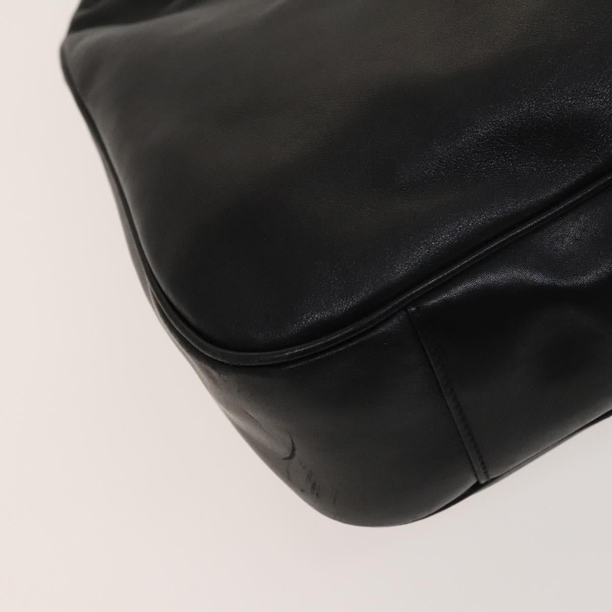 Gucci GUCCI Bamboo Hand Bag Leather Black Gold 001 2058 1577 0 Size ONE SIZE - 13 Thumbnail