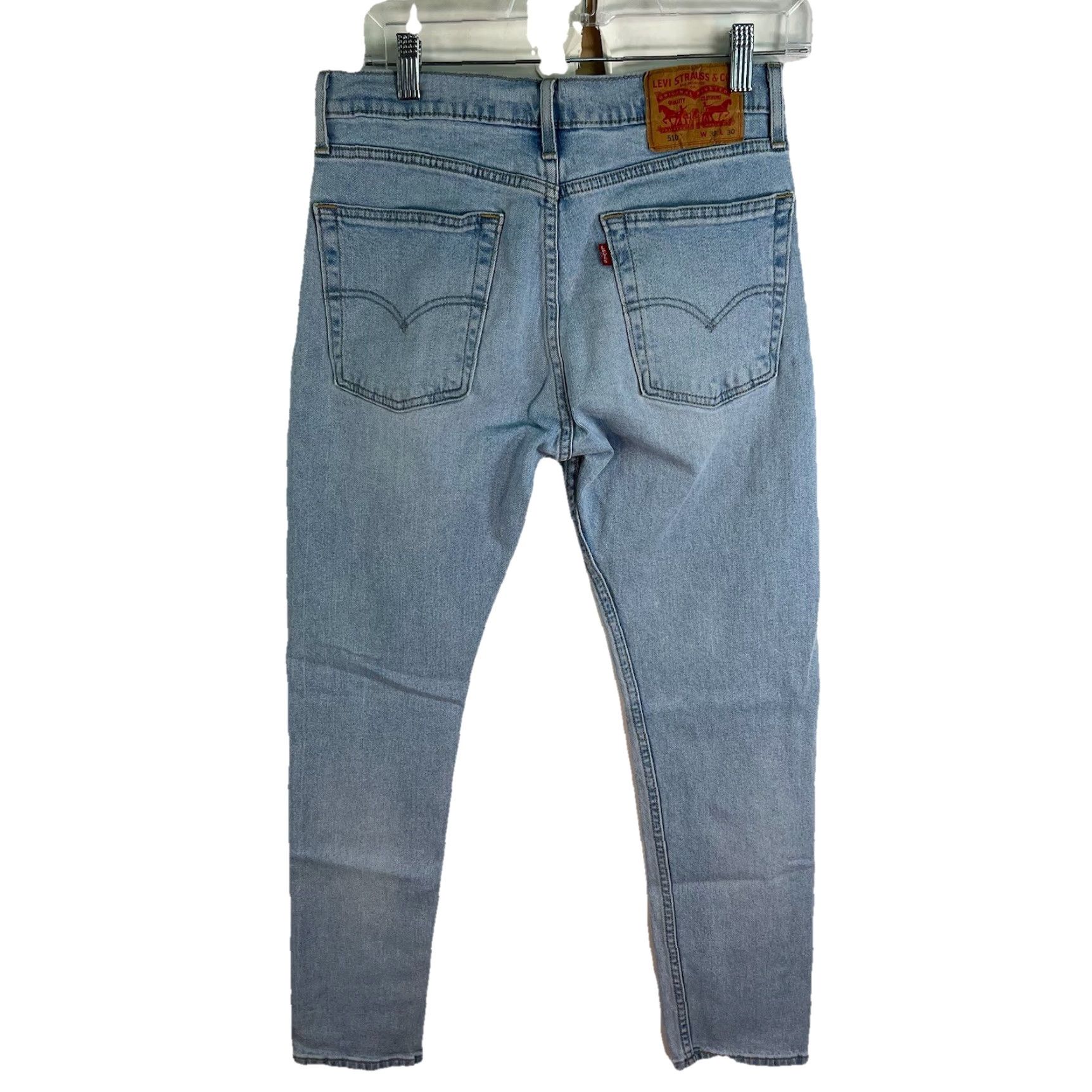 Levi's Levi’s 510 Slim Fit Denim Jeans Men’s 30 X 30 Blue Size US 30 / EU 46 - 2 Thumbnail