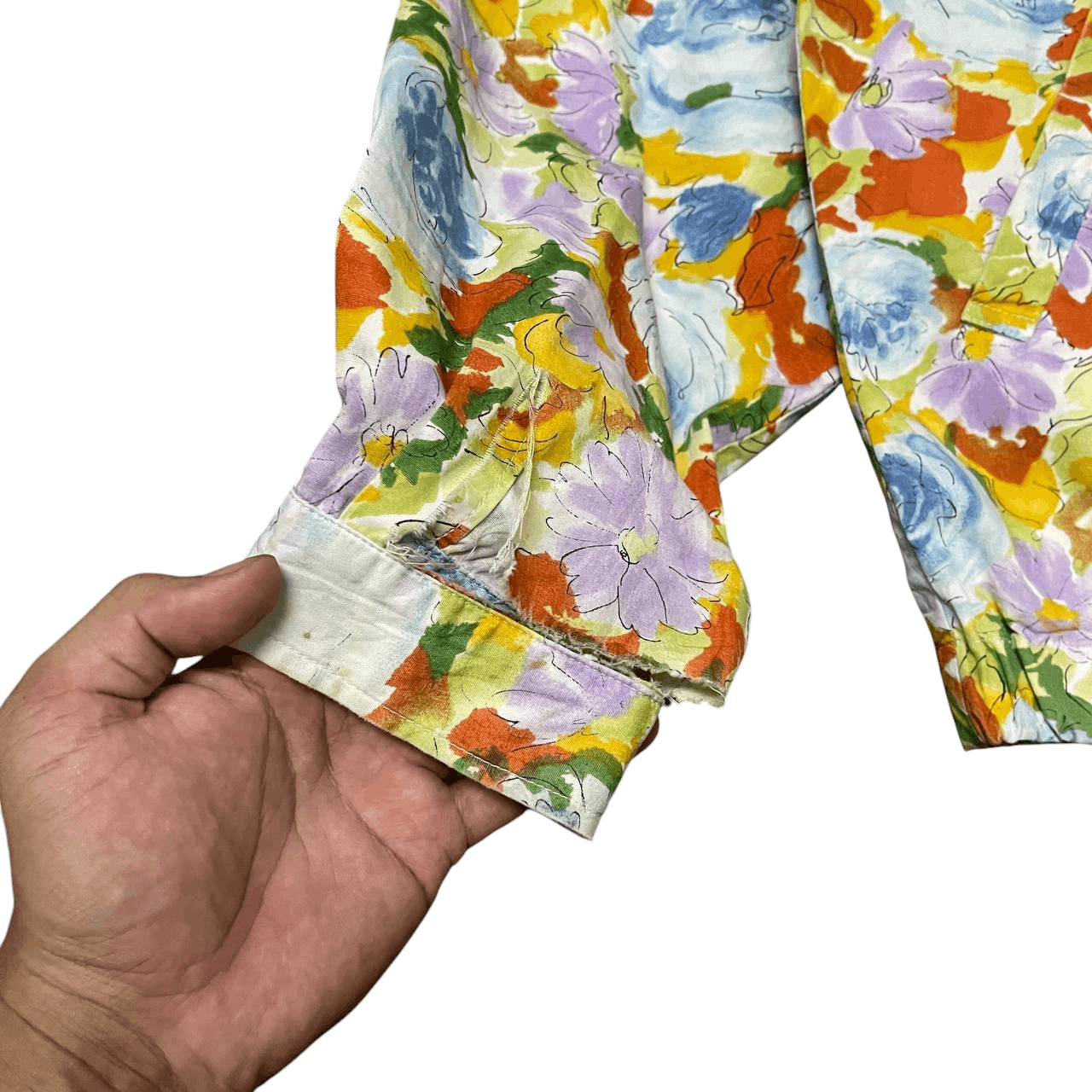 Vintage Vintage B. Becker Floral Print Zipper Jacket Size US L / EU 52-54 / 3 - 5 Thumbnail
