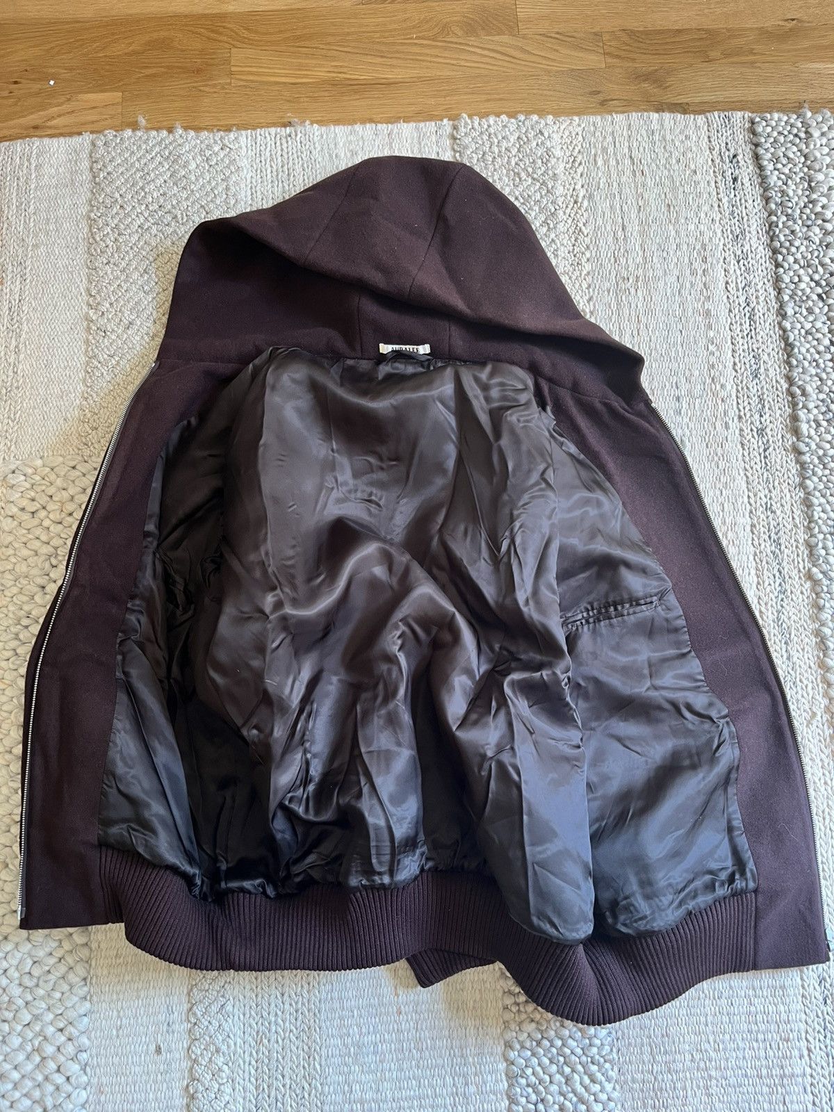 Auralee Auralee oversized wool pile hoodie Size US S / EU 44-46 / 1 - 2 Thumbnail