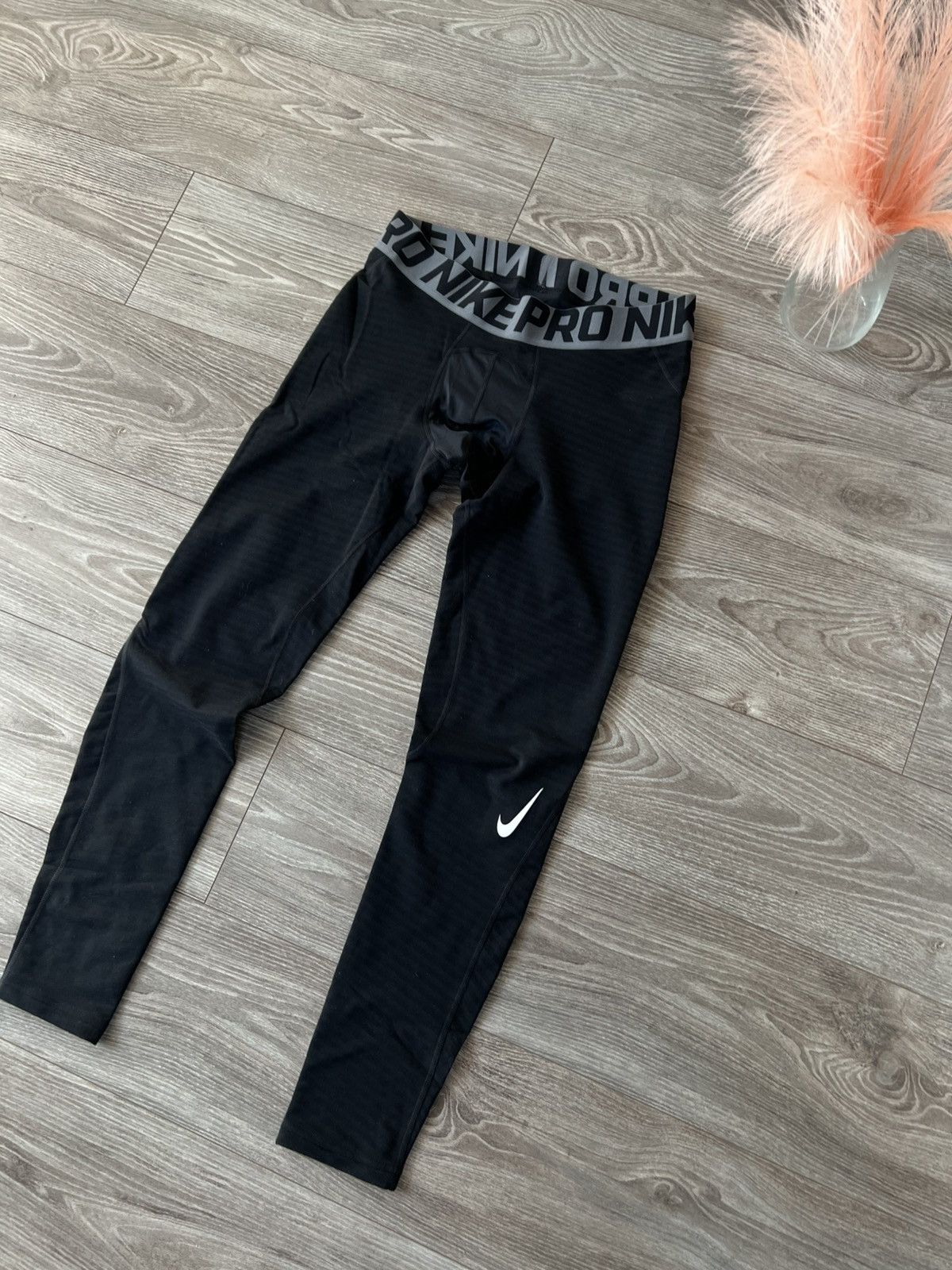 Nike ‼️Nike Pro Combat Dri-Fit Training Spandex Tights Pants‼️ Size US 34 / EU 50 - 2 Thumbnail