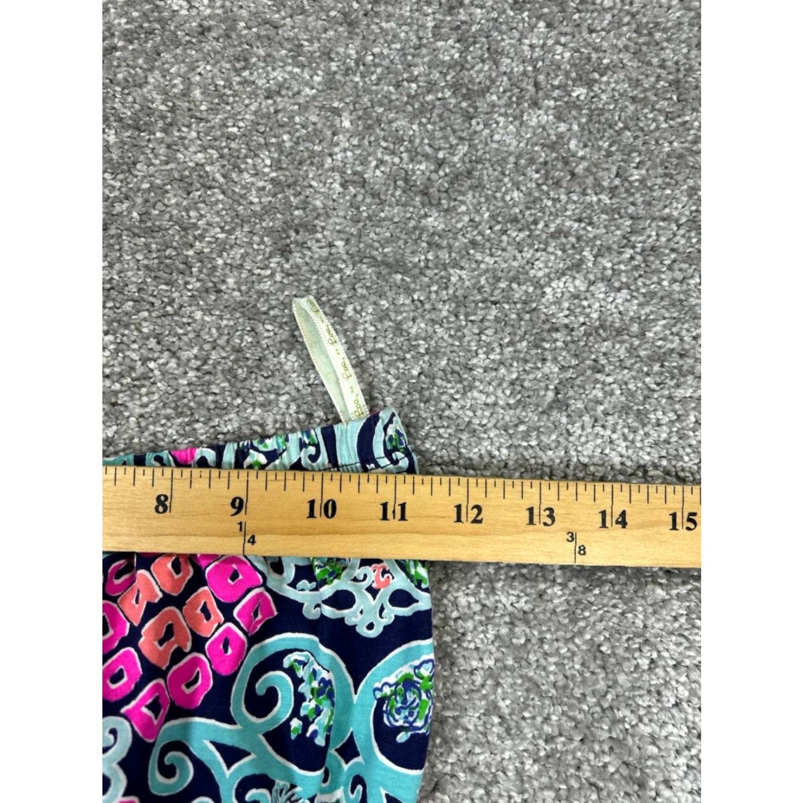 Lilly Pulitzer VINTAGE Lilly Pulitzer Dress Womens XS Pink Blue Cotton Midi Size XS / US 0-2 / IT 36-38 - 6 Thumbnail