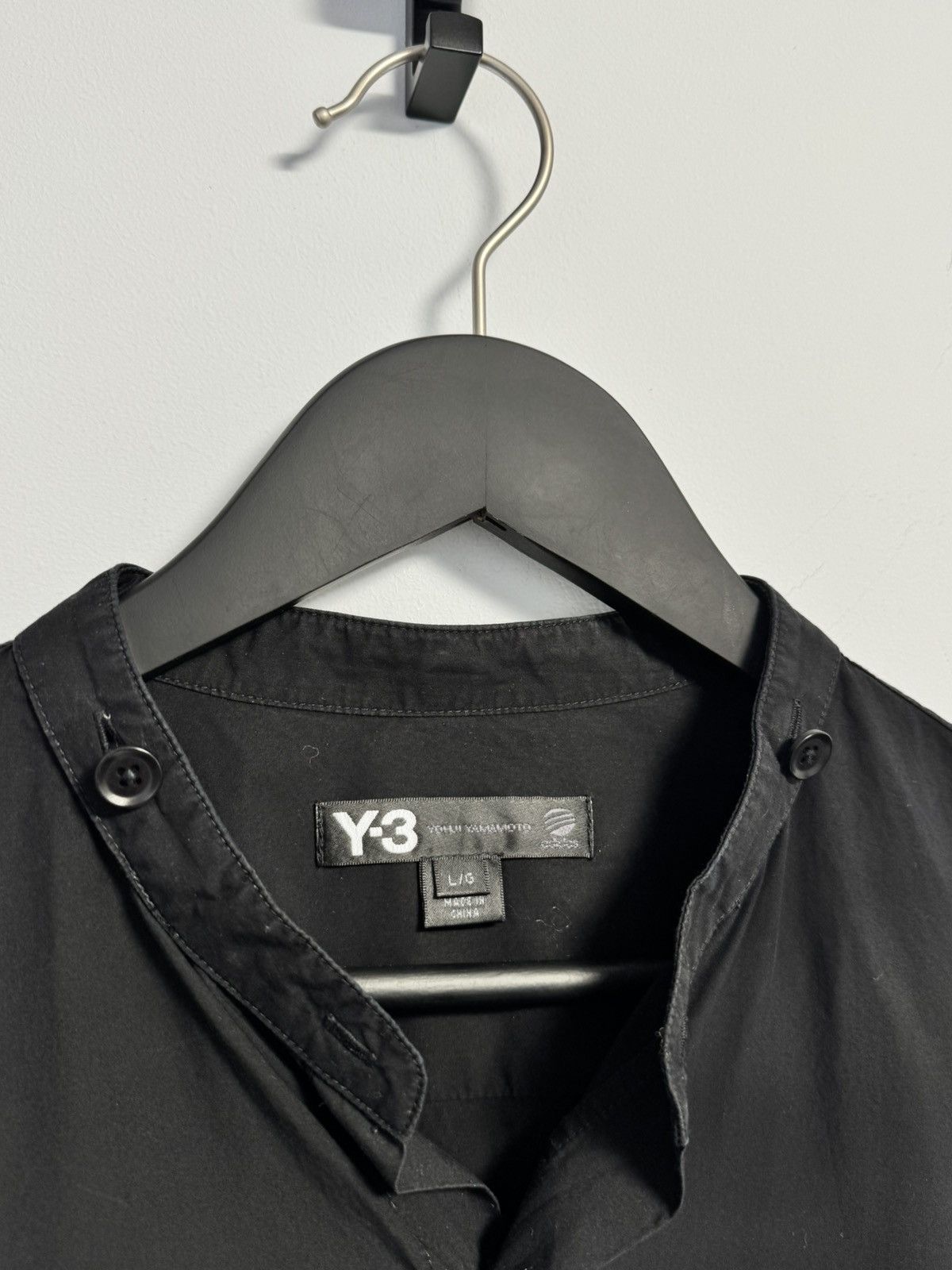 Yohji Yamamoto Yohji Yamamoto Button Men’s T-Shirt Up Cotton Size US L / EU 52-54 / 3 - 3 Thumbnail