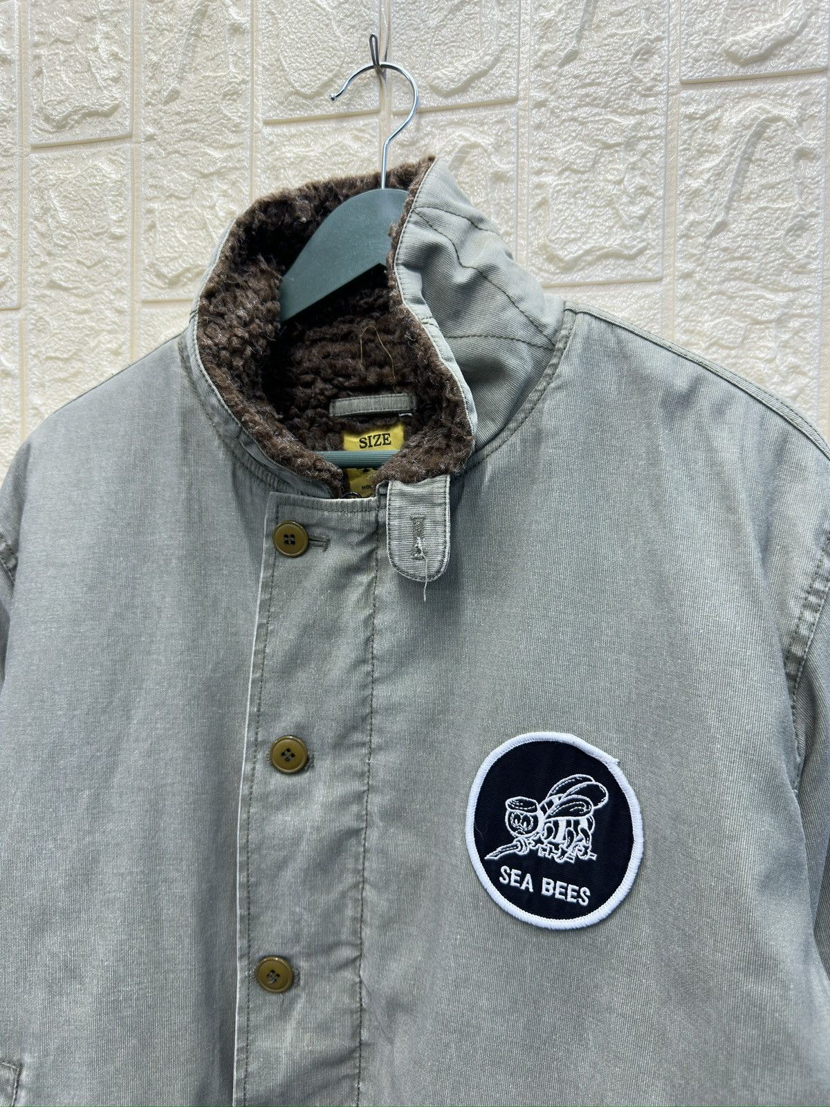 Vintage Vintage Union Made Us Navy Sea Bees Jacket MJ108 Size US M / EU 48-50 / 2 - 2 Thumbnail