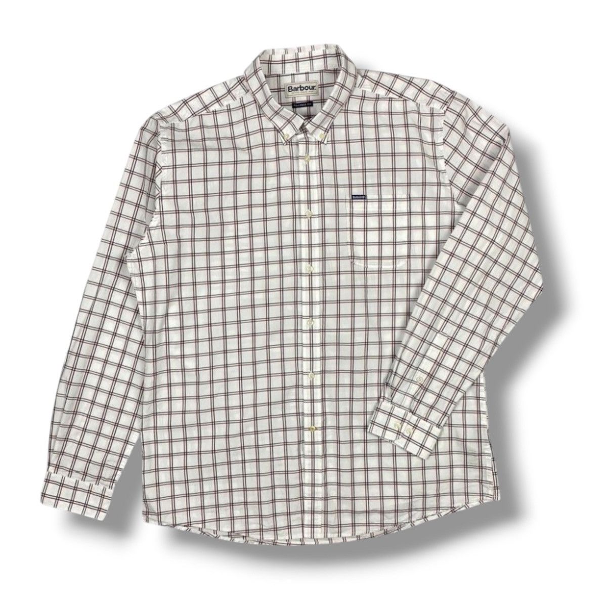 Barbour Barbour Checkered Long Sleeve Button Up Shirt Size US XL / EU 56 / 4 - 1 Thumbnail