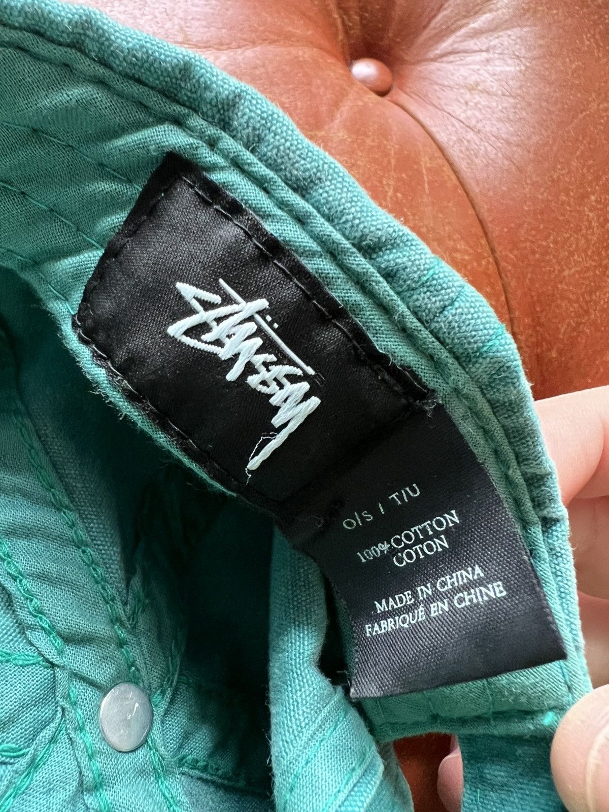 Stussy Blue Stussy Dad Cap Size ONE SIZE - 4 Thumbnail