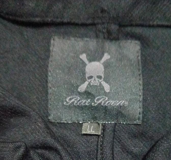 Roen Rat Roen Swarovski Skull Double Layer Soft Cardigan Size US L / EU 52-54 / 3 - 6 Thumbnail