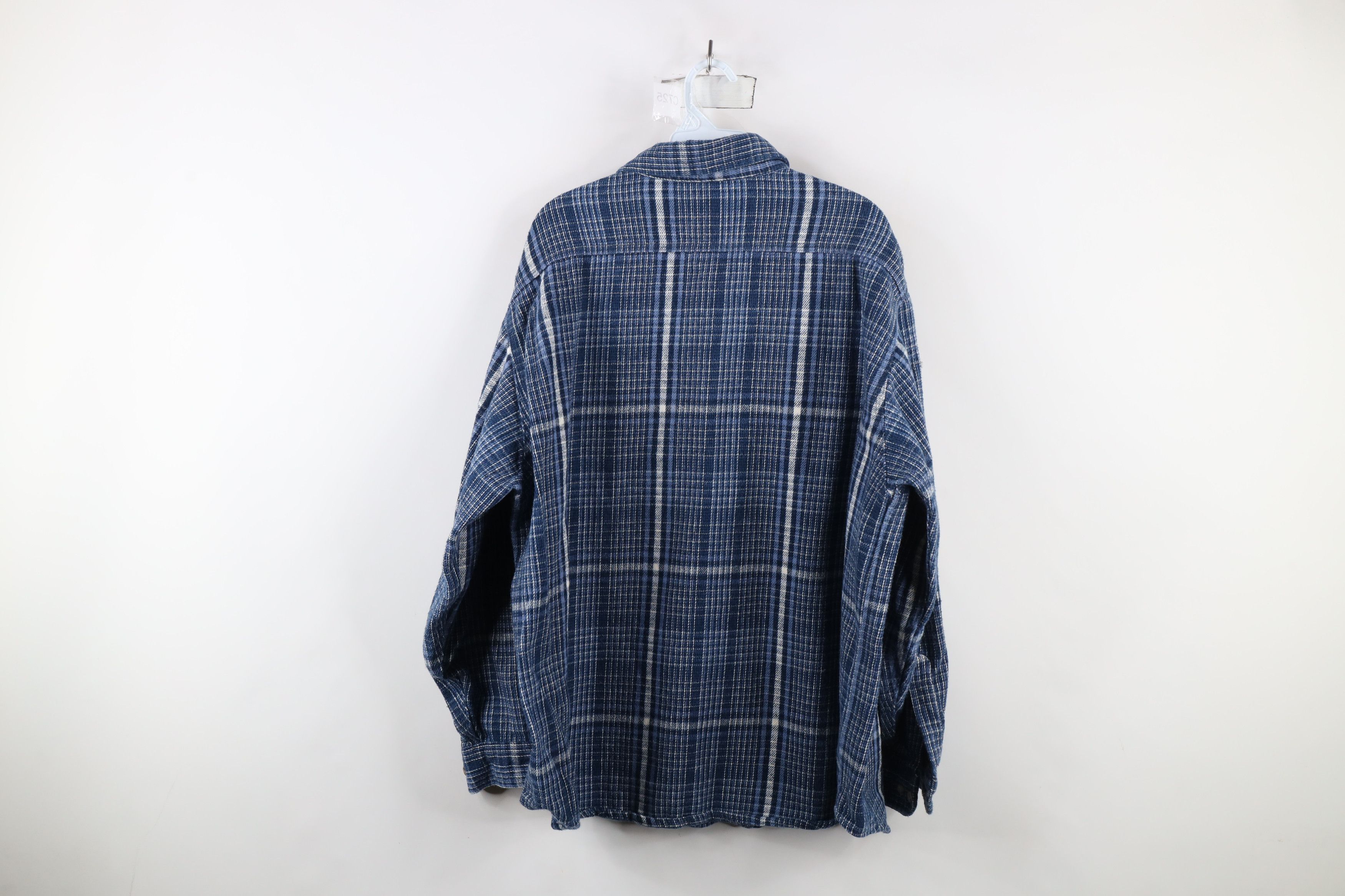 Carhartt × Vintage Vintage 90s Carhartt Heavyweight Flannel Button Shirt USA Size US XXL / EU 58 / 5 - 11 Thumbnail