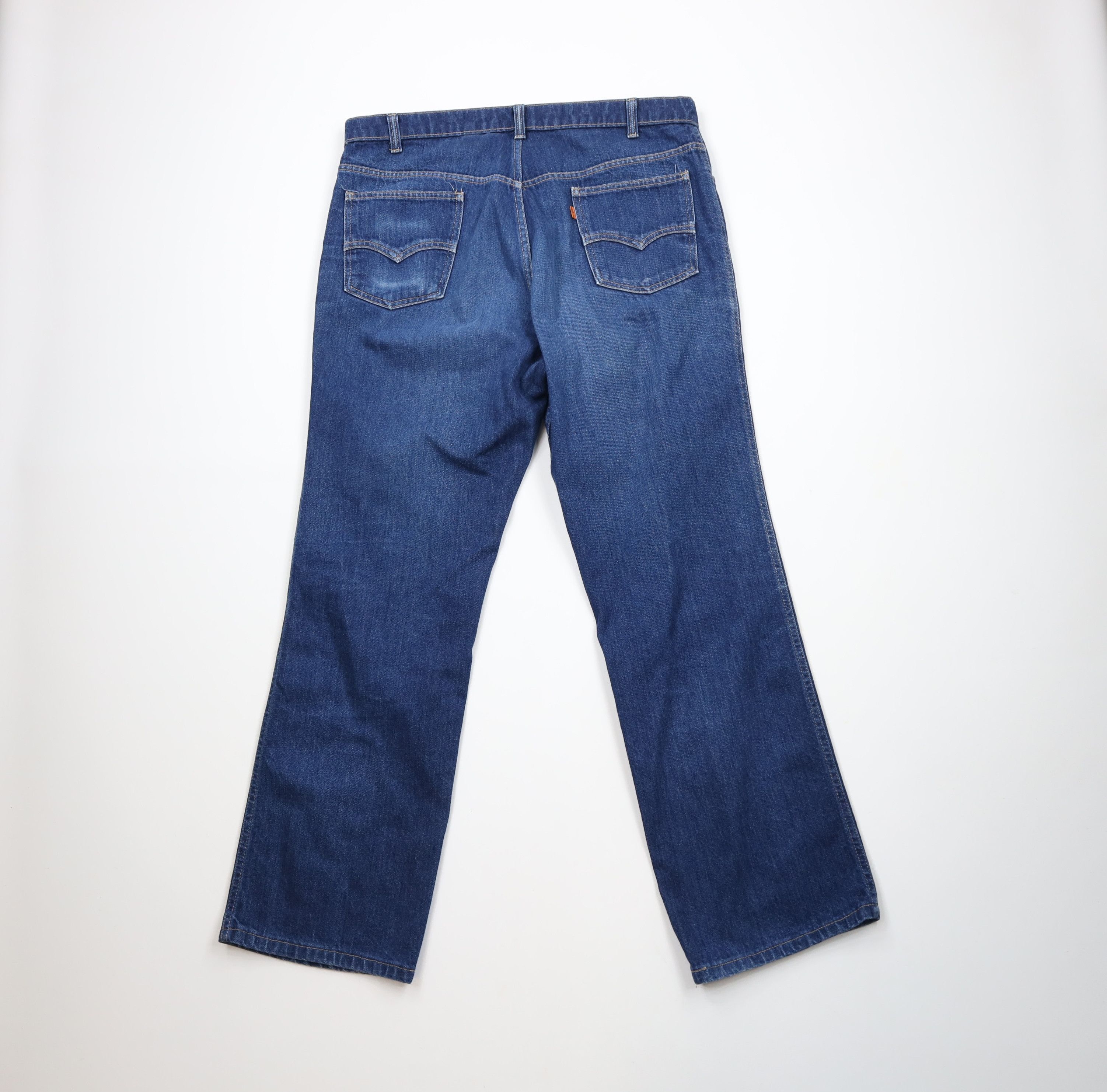 Levi's × Vintage Vintage 90s Levis Orange Tab Relaxed Fit Bootcut Denim Jeans Size US 36 / EU 52 - 12 Thumbnail