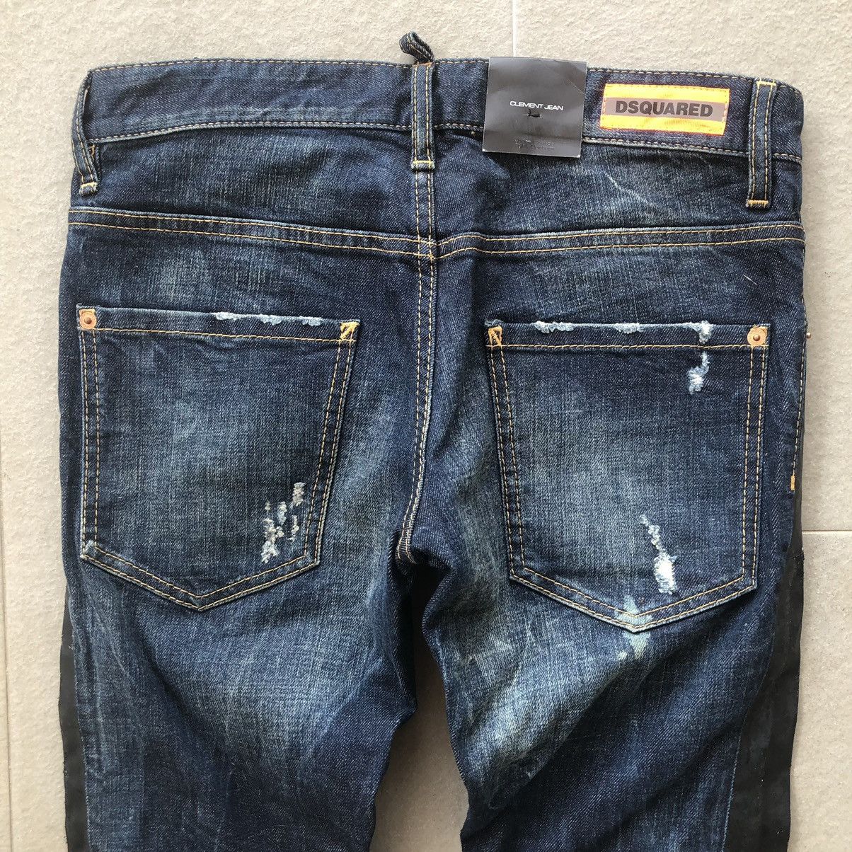 Dsquared2 Dsquared2 slim-fit denim half black painted Size US 30 / EU 46 - 17 Thumbnail