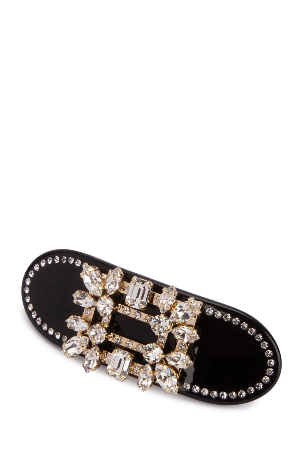Roger Vivier o1s22i1n0824 Size: OS / Buckle Brooch Hair Clip in Black Size ONE SIZE - 2 Thumbnail