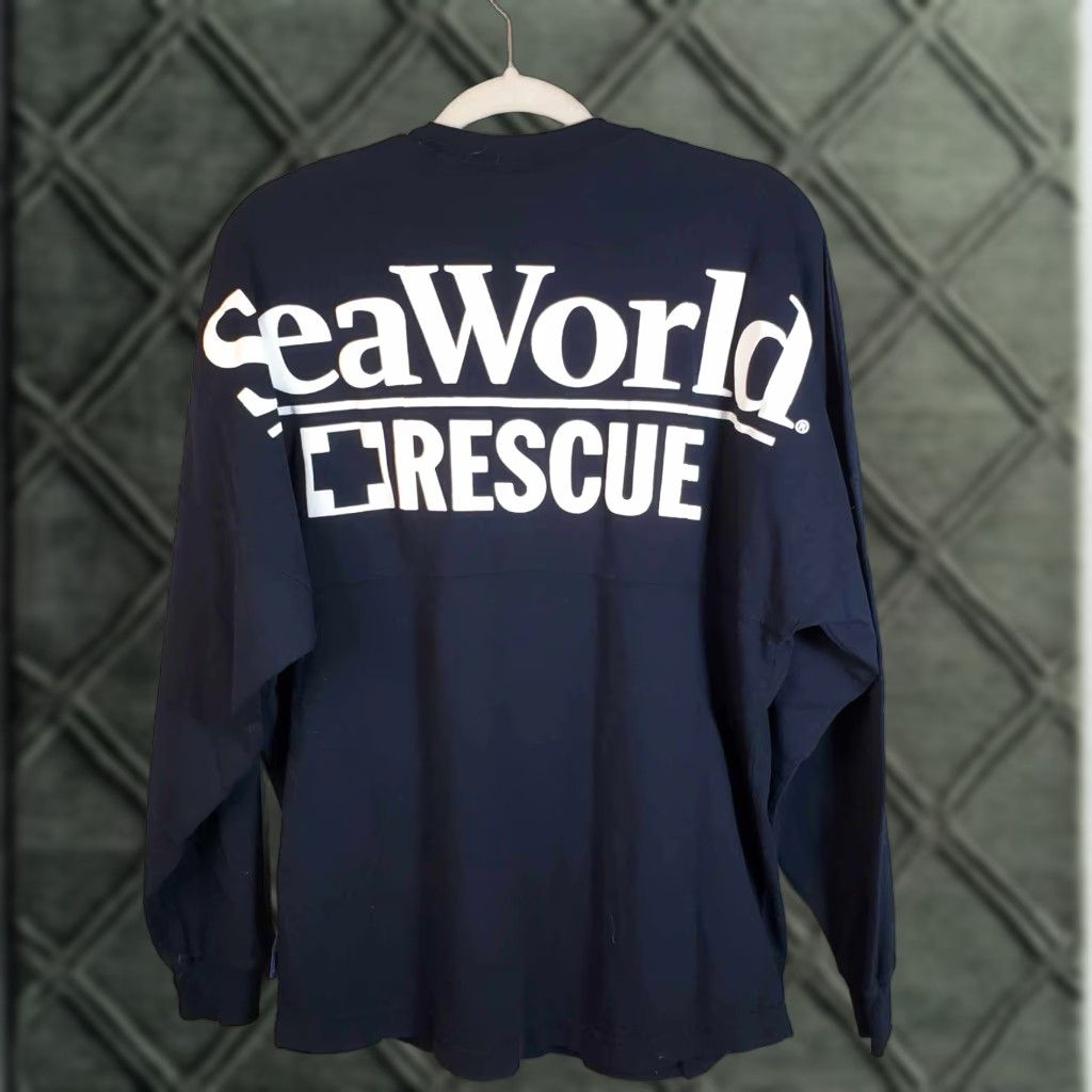 ESPIRIT VINTAGE Seaworld Spirit Jersey Shirt Long Sleeve Rescue Men's XS Rescue Aquatic Size US XS / EU 42 / 0 - 1 Thumbnail