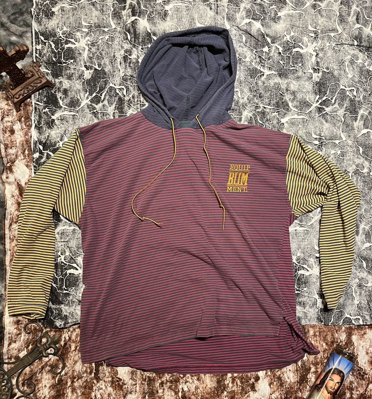 B.U.M Equipment B.U.M. Lightweight Hoodie 90s Vintage Size US L / EU 52-54 / 3 - 2 Thumbnail