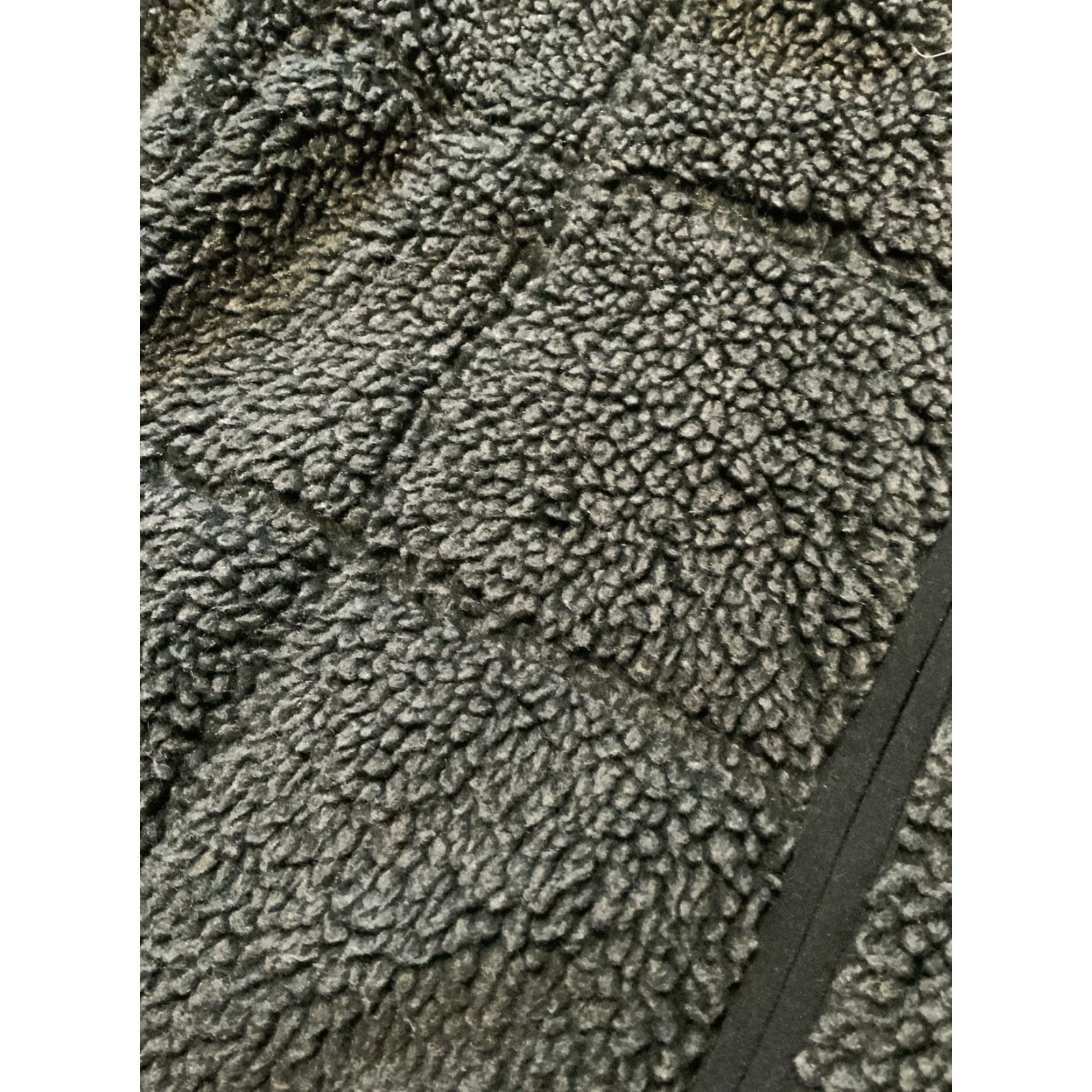 Vintage VINTAGE Lost Enterprises Jacket Square Box Deep Pile Sherpa Fleece Zip Liner Charcoal M Mens Size US M / EU 48-50 / 2 - 7 Thumbnail