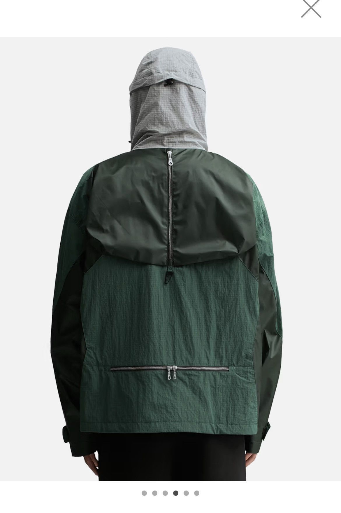 Other Undermycar Green 3D Windbreaker Jacket - Deadstock, Rare Size US L / EU 52-54 / 3 - 1 Thumbnail