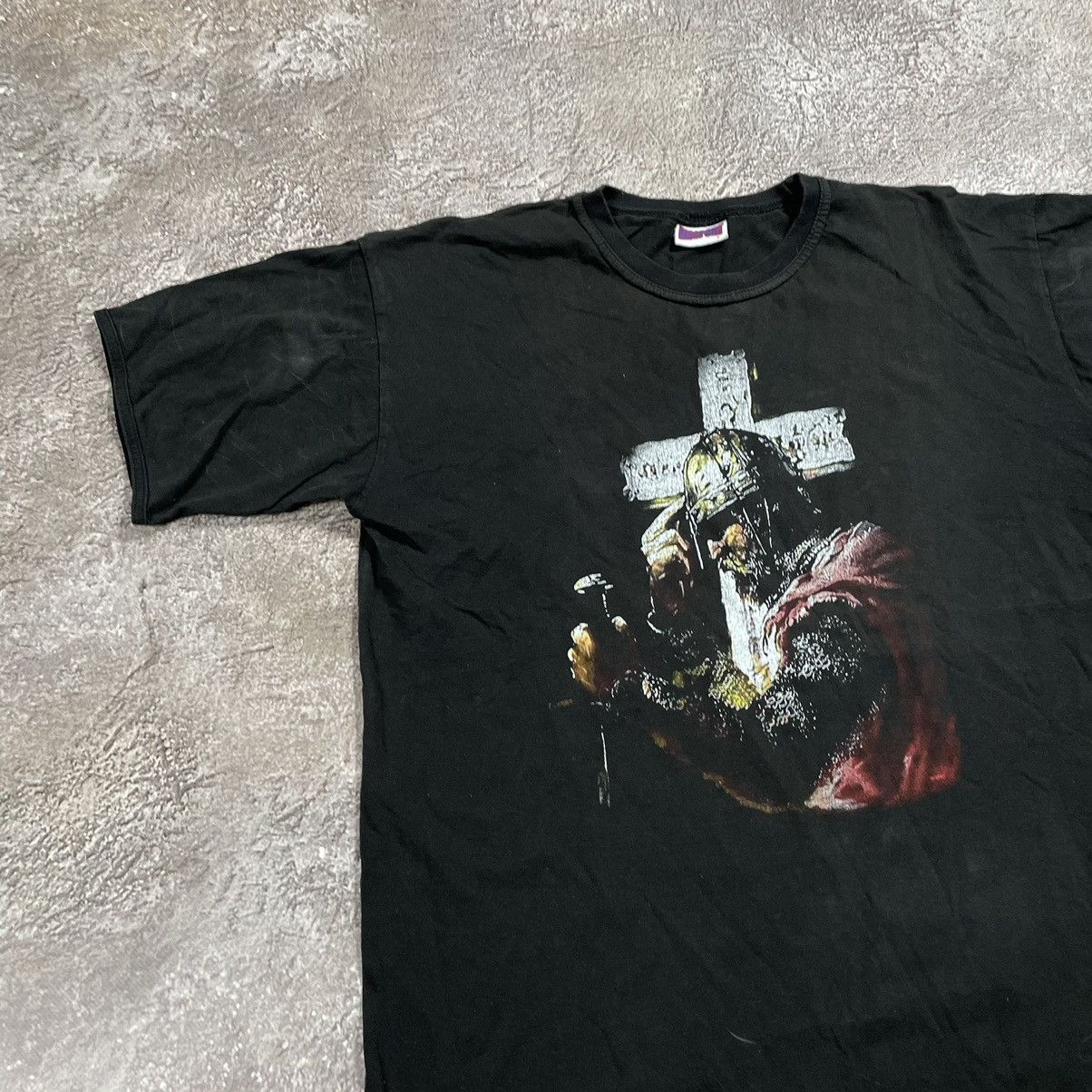 Vintage Vintage 00s Horror Graphic Tee Grunge Dark Abstract Faded L Size US L / EU 52-54 / 3 - 2 Thumbnail
