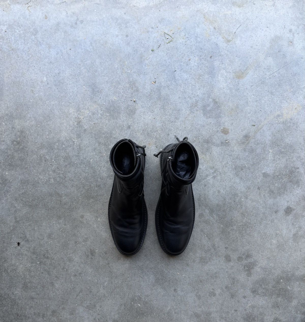 Ann Demeulemeester Ann demeulemeester back lace boots size 46 Size US 13 / EU 46 - 3 Thumbnail