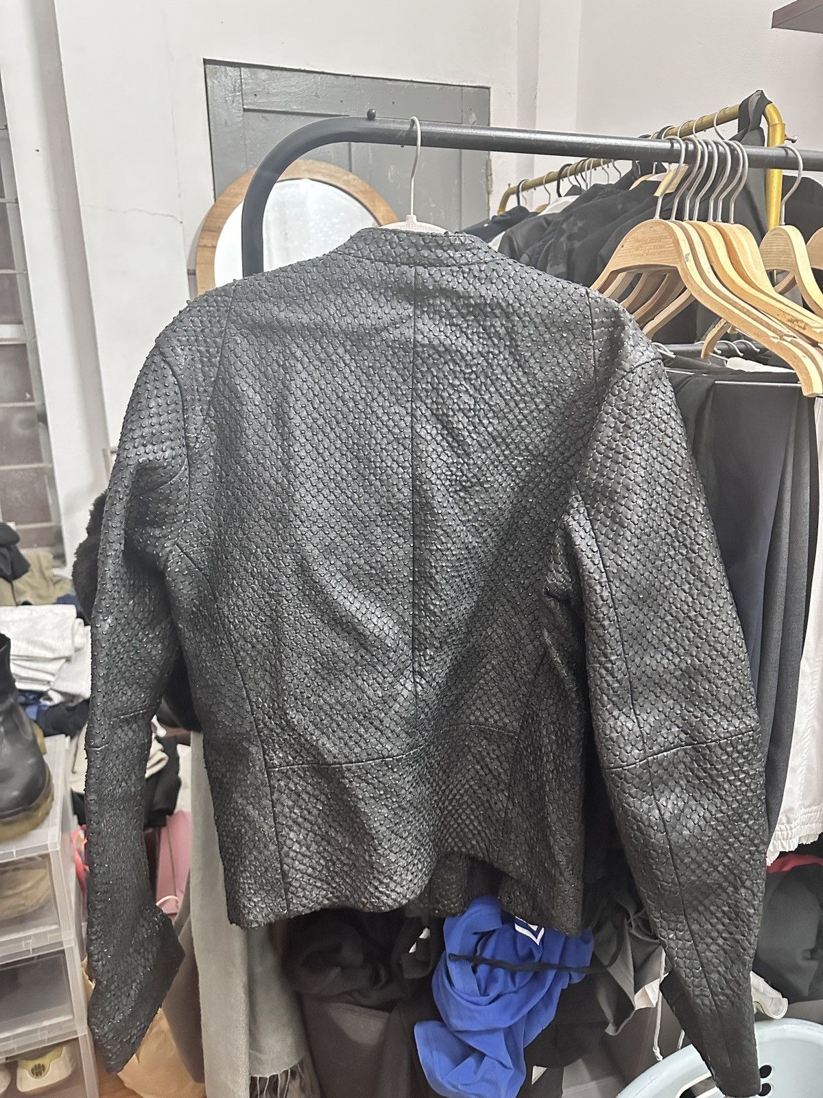 Emporio Armani Armani leather jacket Size US M / EU 48-50 / 2 - 2 Thumbnail