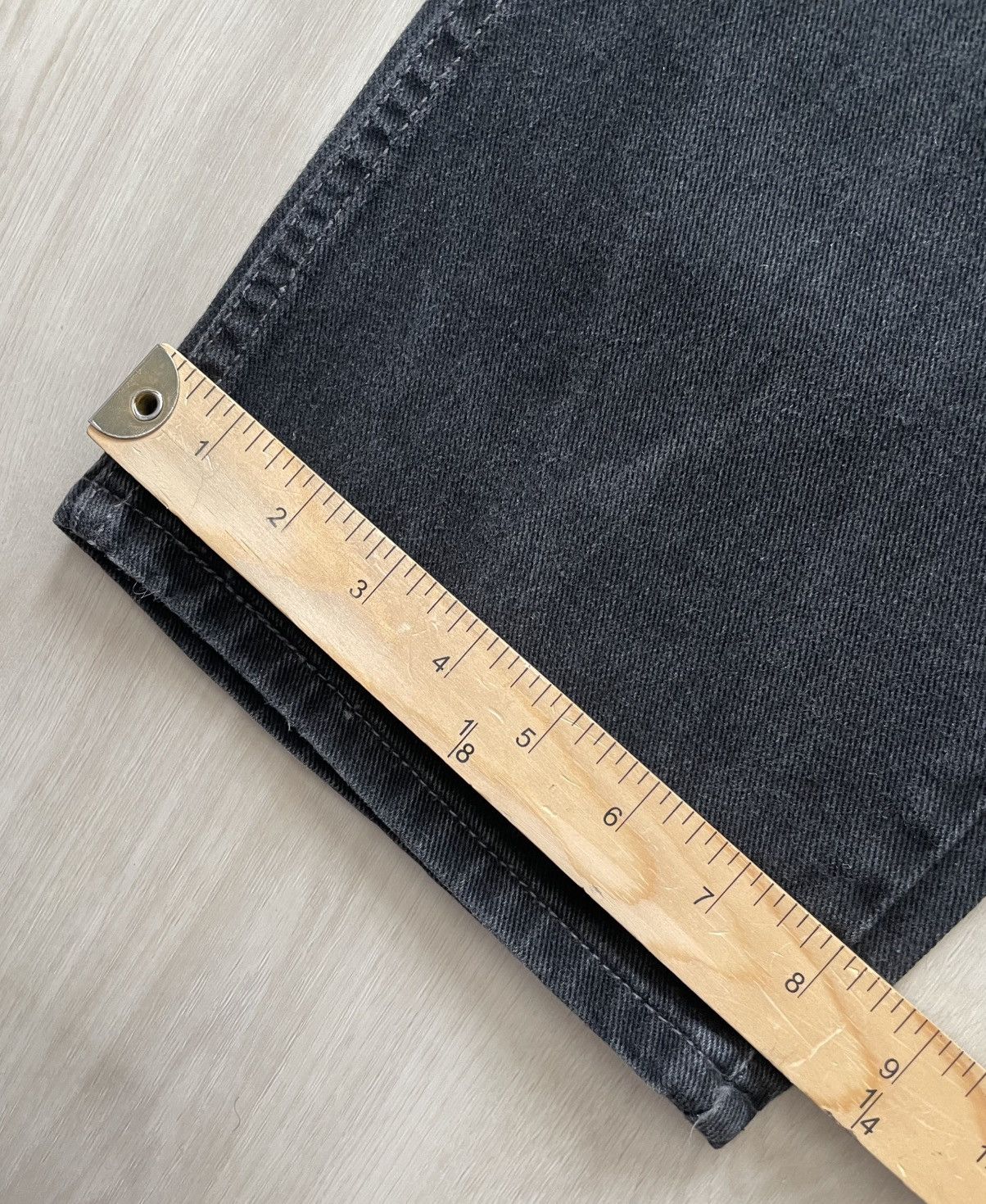 Levi's Vintage 505 Regular Fit Black Denim Sz 36x30 Size US 36 / EU 52 - 5 Thumbnail