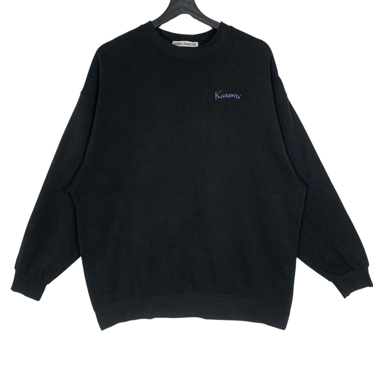 Anime × Cartoon Network × Japanese Brand Sanrio Character KUROMI anima Japanese Brand Sweatshirt Size US L / EU 52-54 / 3 - 3 Thumbnail