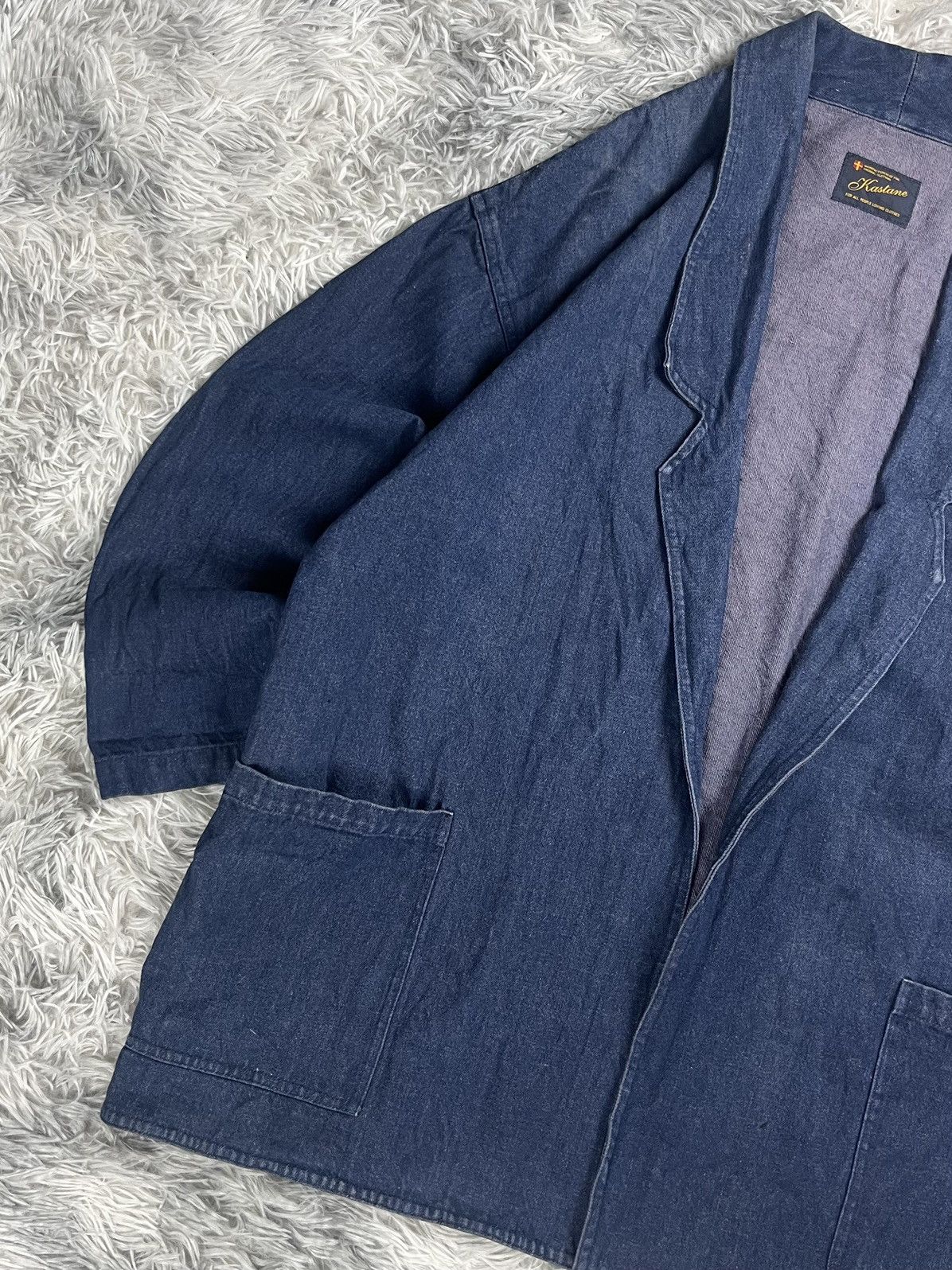 Japanese Brand Vintage Kastane Open Denim Jacket Size US S / EU 44-46 / 1 - 2 Thumbnail