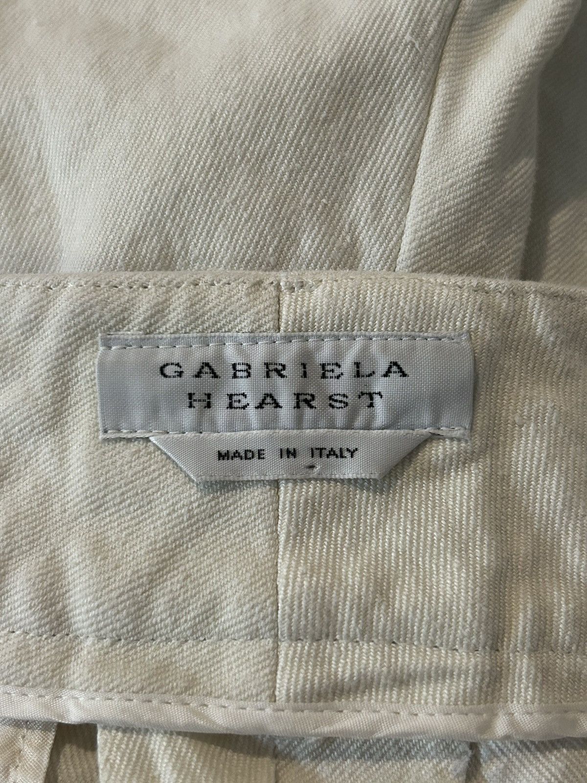Gabriela Hearst Hemp Cotton Flared Pants Size 36" / US 14 / IT 50 - 5 Thumbnail