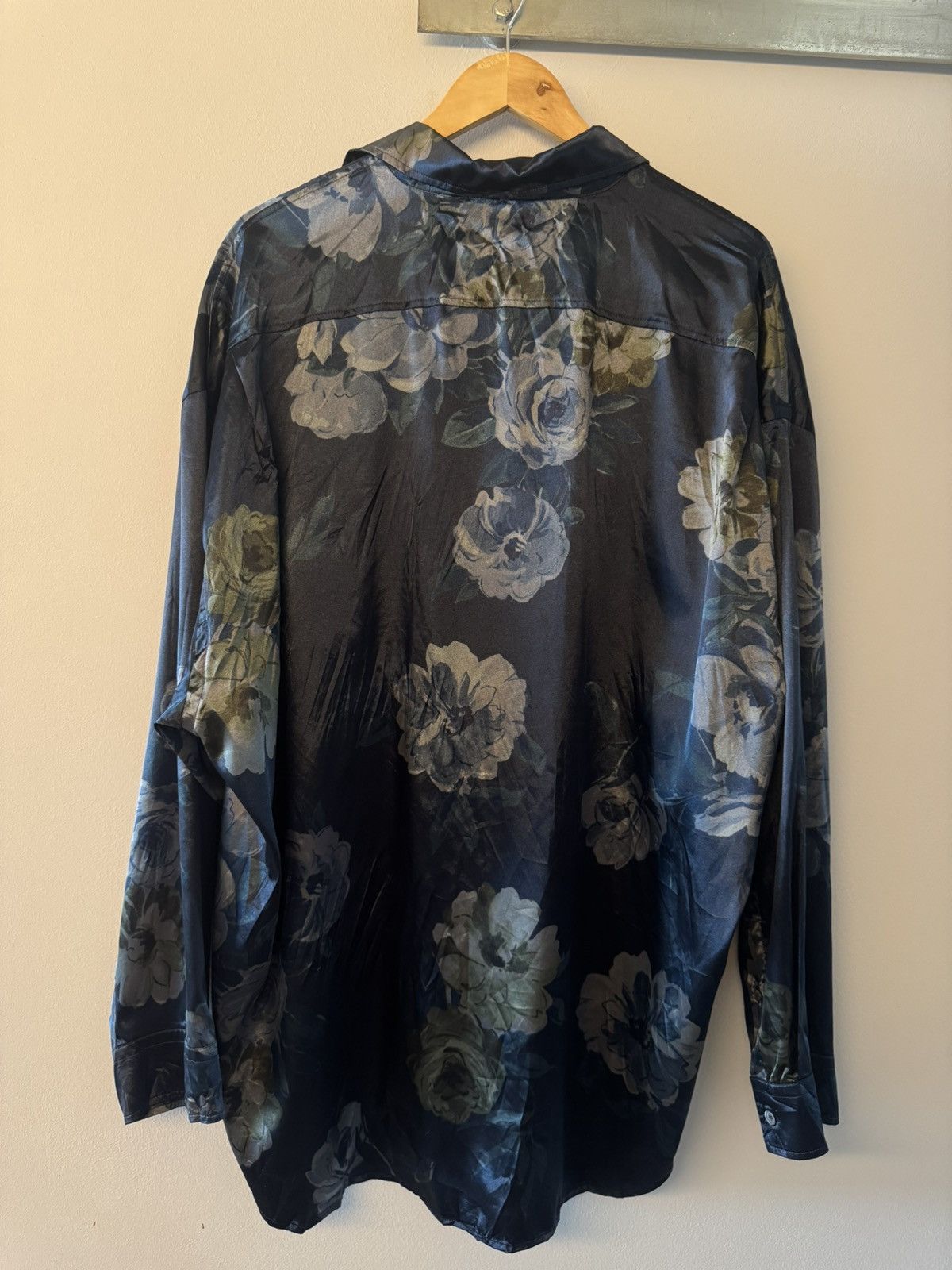Acne Studios Acne Studios - Setar Long Sleeve Crinkled Shirt Size US M / EU 48-50 / 2 - 7 Thumbnail