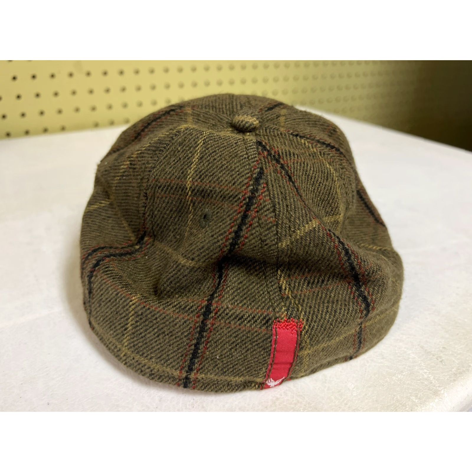 Vintage M6 Hat Cap Wool Baseball Plaid Brown Large/XL Men Cap M6 Brown Plaid Wool Blend Baseball Large/XL Hat Cap Mens Size ONE SIZE - 6 Thumbnail