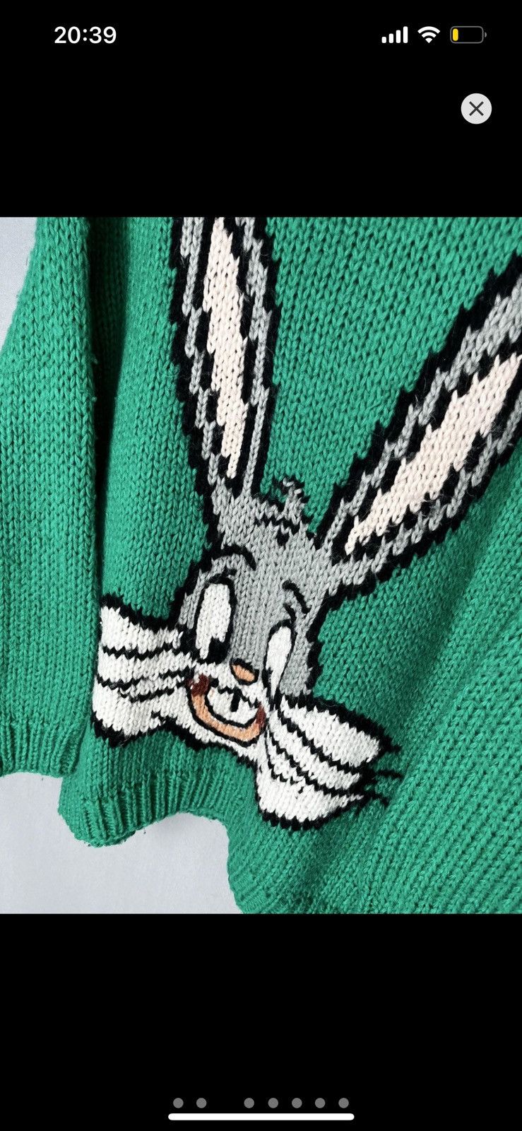 Disney × Vintage Looney Tunes 1985 sweater big logo vintage Size US S / EU 44-46 / 1 - 3 Thumbnail