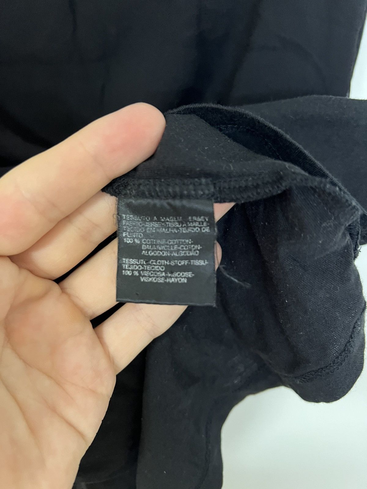Max Mara Max Mara s black t-shirt linen silk Size S / US 4 / IT 40 - 4 Thumbnail