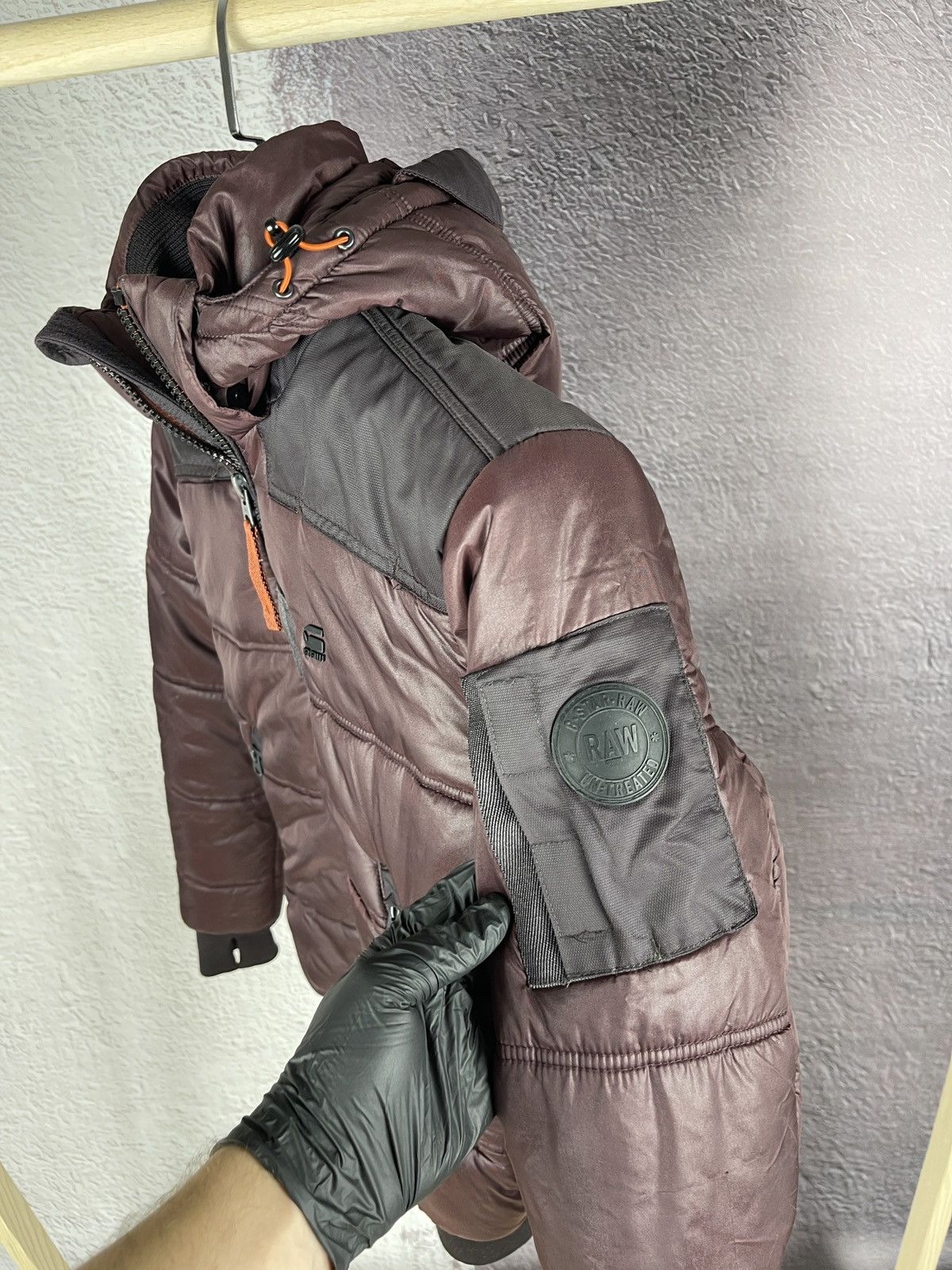 G-Star G-Star Raw Whistler HDD bomber jacket in purple Size US M / EU 48-50 / 2 - 13 Thumbnail