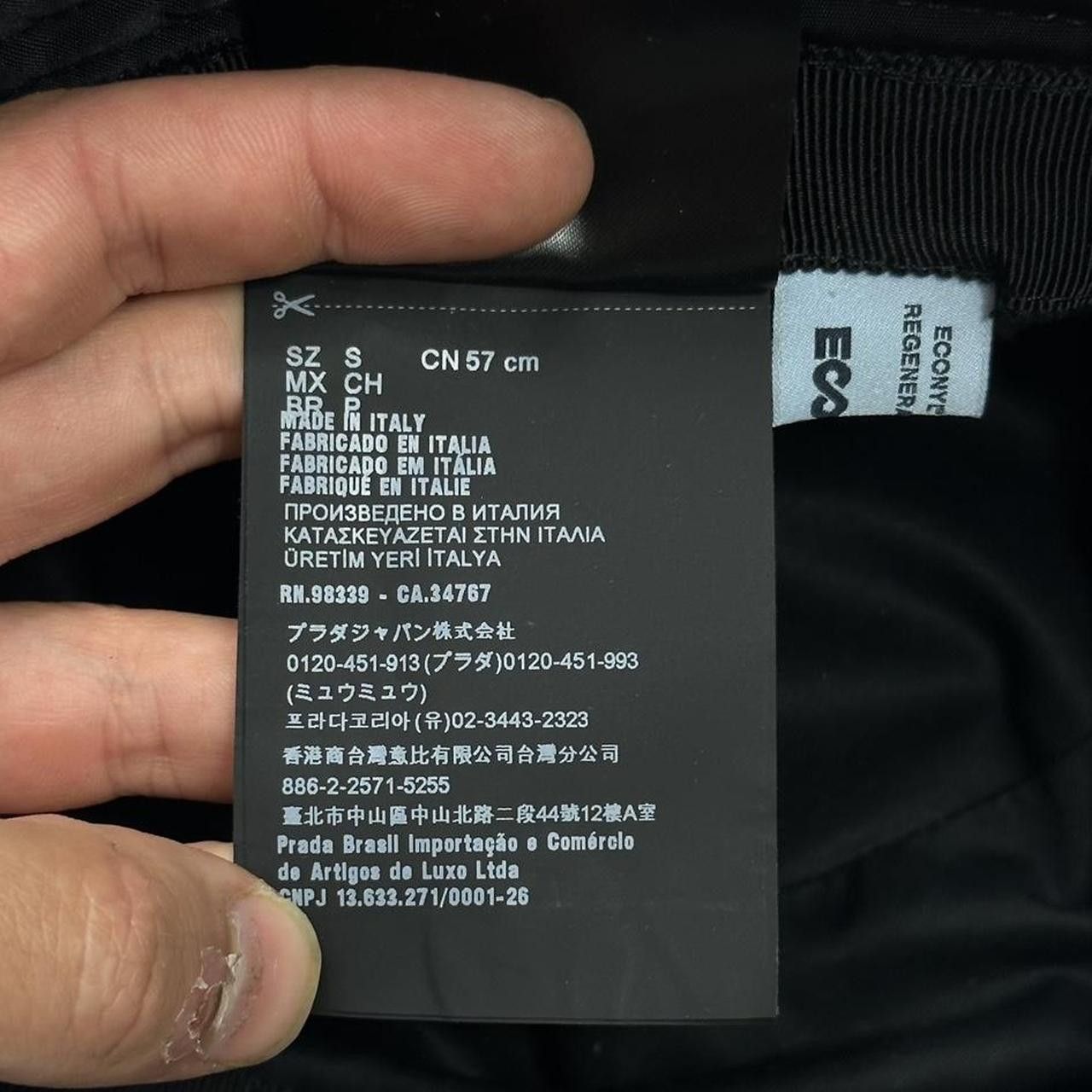Prada Prada Milano 2020 Re-Nylon Bucket Hat - S/M Size ONE SIZE - 5 Thumbnail