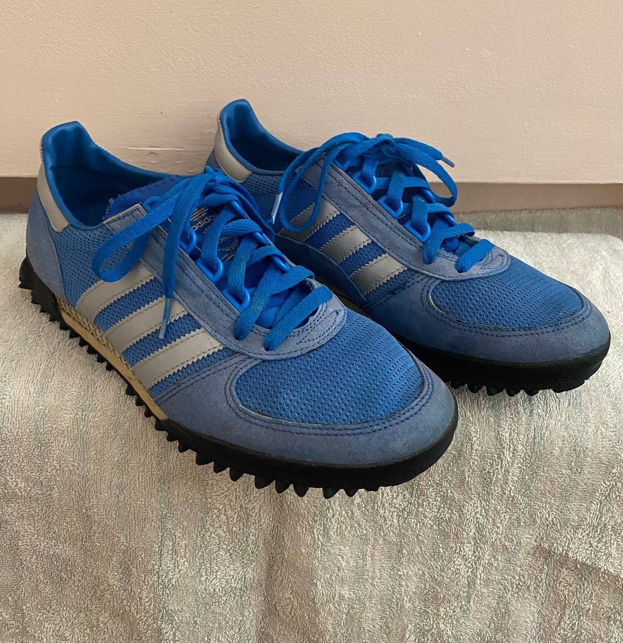 Adidas 🔥Rare Vintage Adidas Marathon TR Made in Yugoslavia 70’s Size US 9 / EU 42 - 2 Thumbnail
