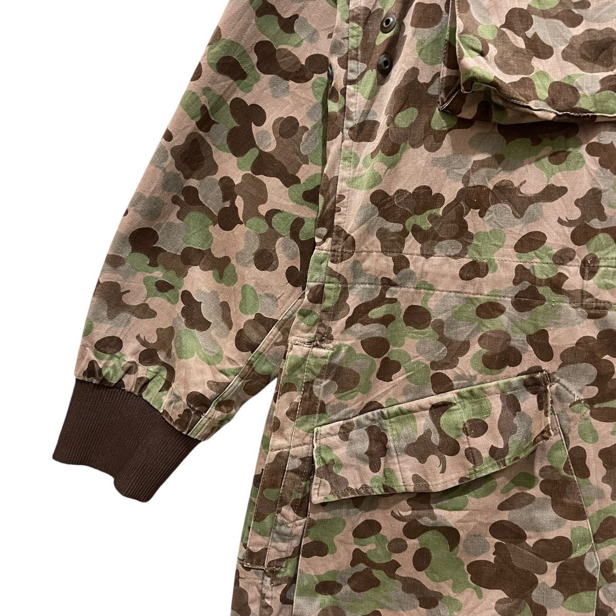 Vintage Vintage 70s USSR Camouflage Army Military Parka Jacket Size US L / EU 52-54 / 3 - 8 Thumbnail