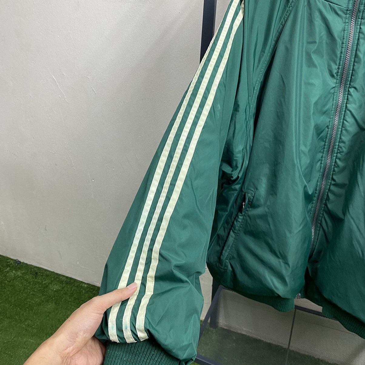 Adidas × Vintage VINTAGE‼️Adidas Trefoil Embroided Reversible Hoodie Size US XL / EU 56 / 4 - 20 Thumbnail