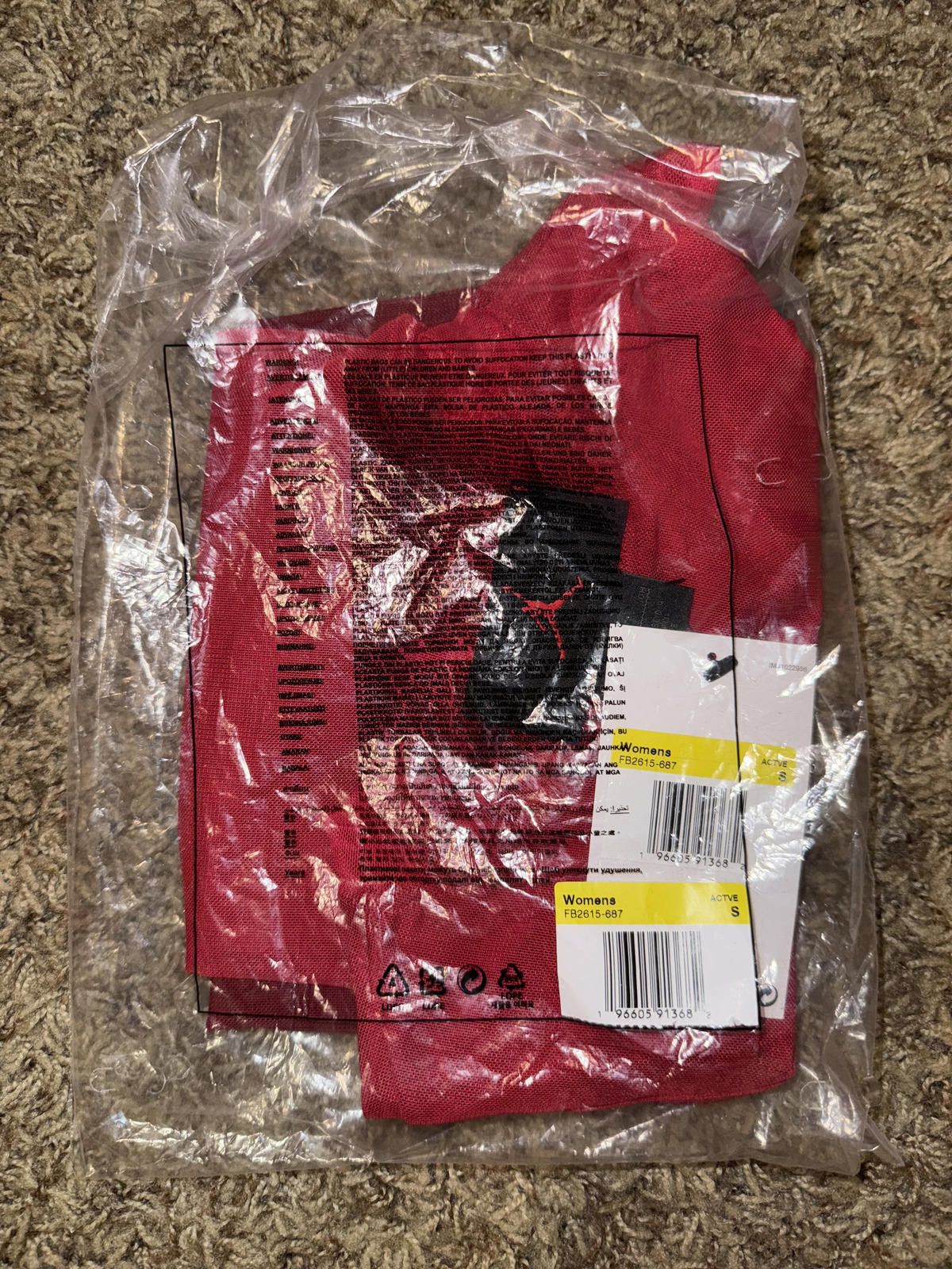 Nike Jordan Women’s Teyana Taylor Long Sleeve Mesh Top Size L / US 10 / IT 46 - 9 Thumbnail