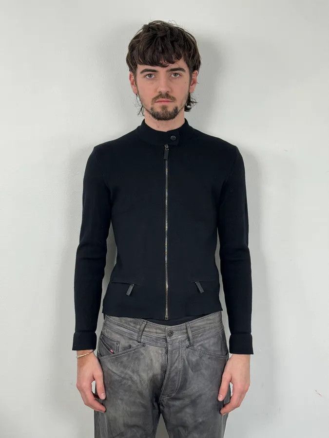 Prada AW2010 Prada Black Wool Cozy Zip-up Sweater Size US S / EU 44-46 / 1 - 2 Thumbnail