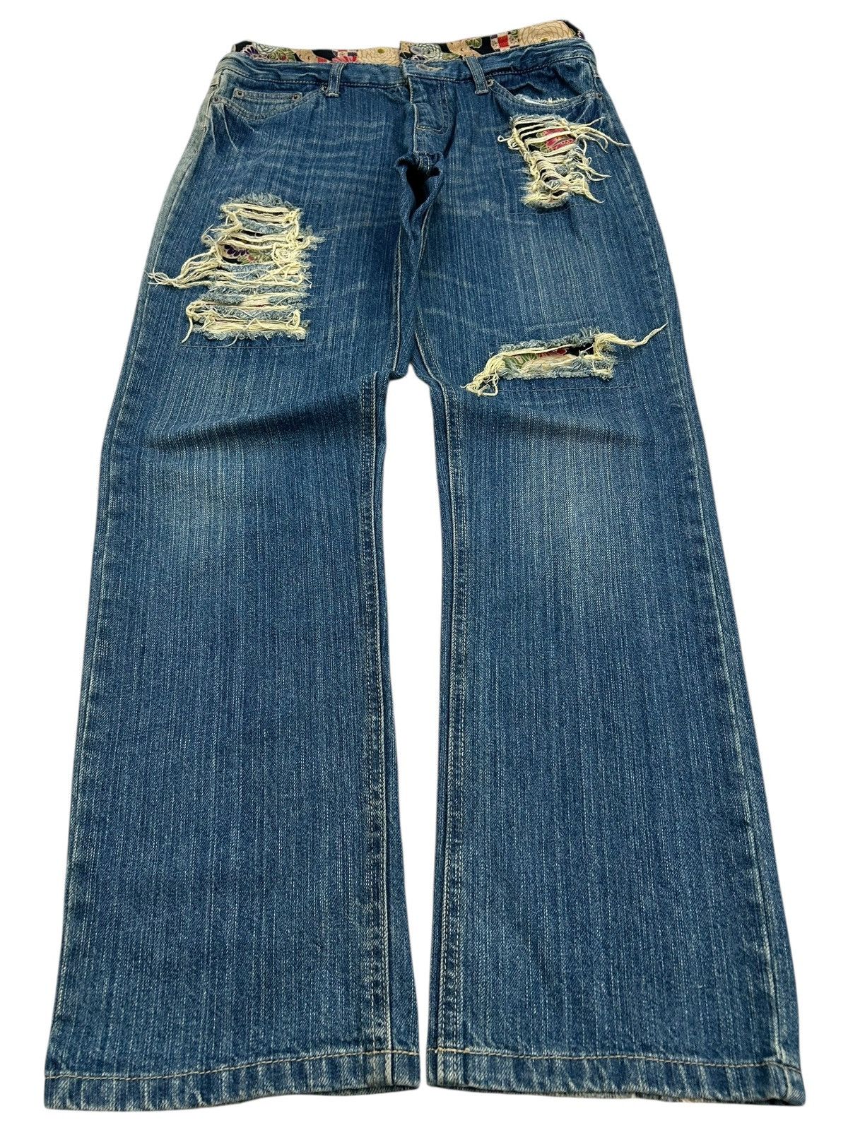 Japanese Brand Vintage Japanese Brand Karakuri Distresed Size US 30 / EU 46 - 1 Thumbnail
