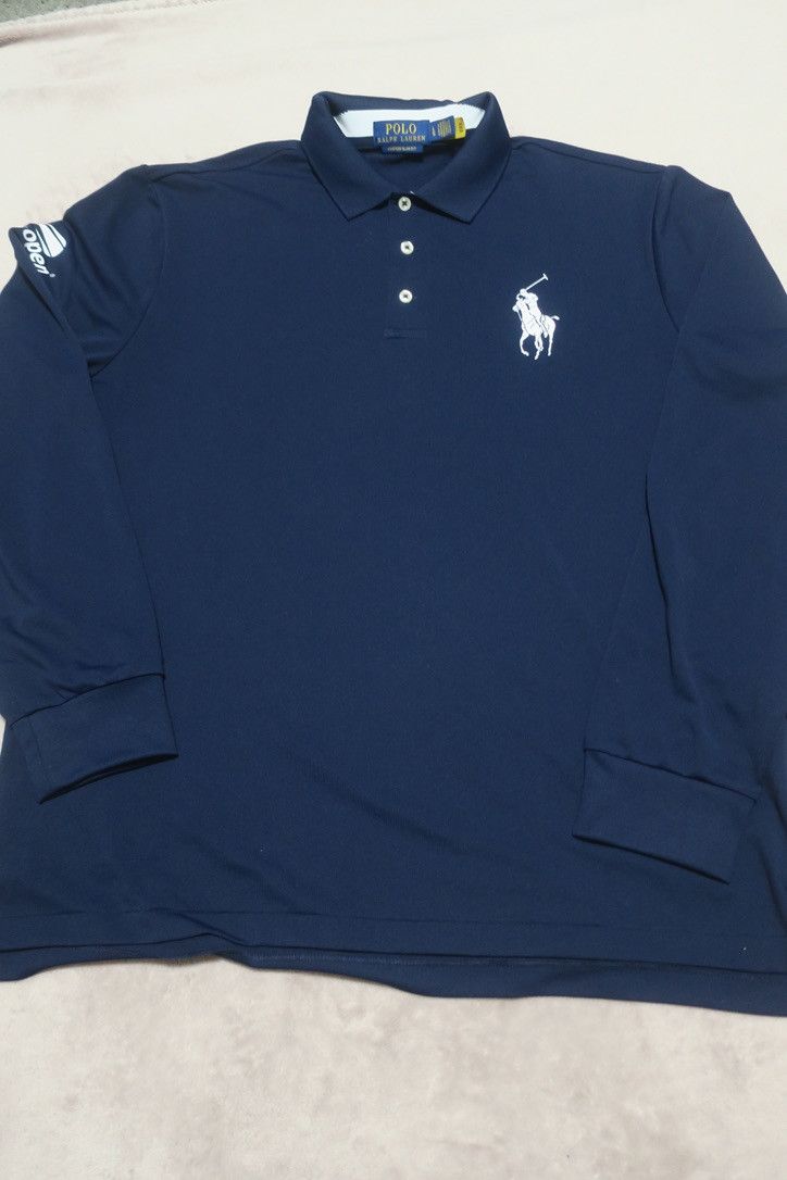 Polo Ralph Lauren Polo Ralph Lauren X US Open Custom Slim Fit L/S Polo Size US L / EU 52-54 / 3 - 7 Thumbnail